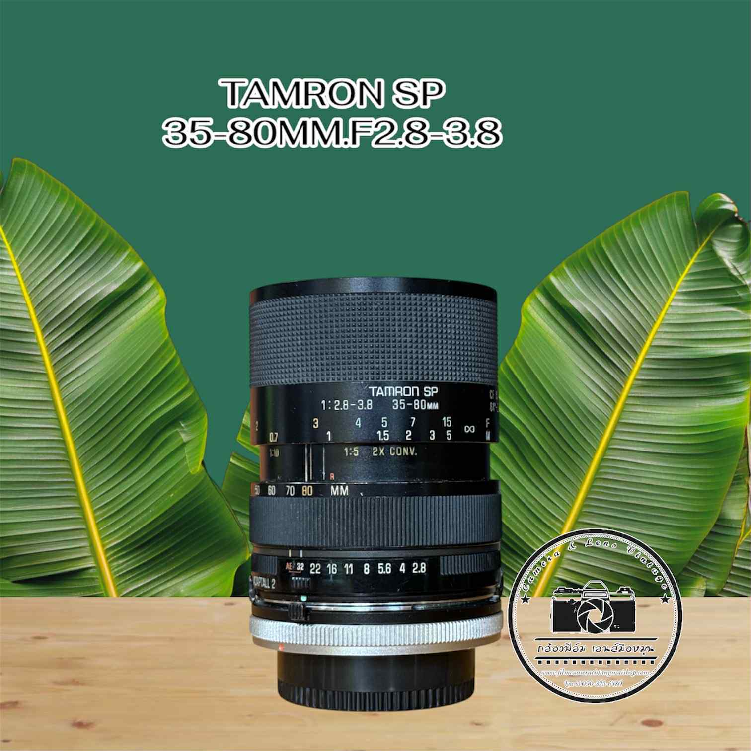 TAMRON SP 35-80MM.F2.8-3.8 CF MACRO BBAR MC ADATALL 2 FD MOUNT | Shopee ...
