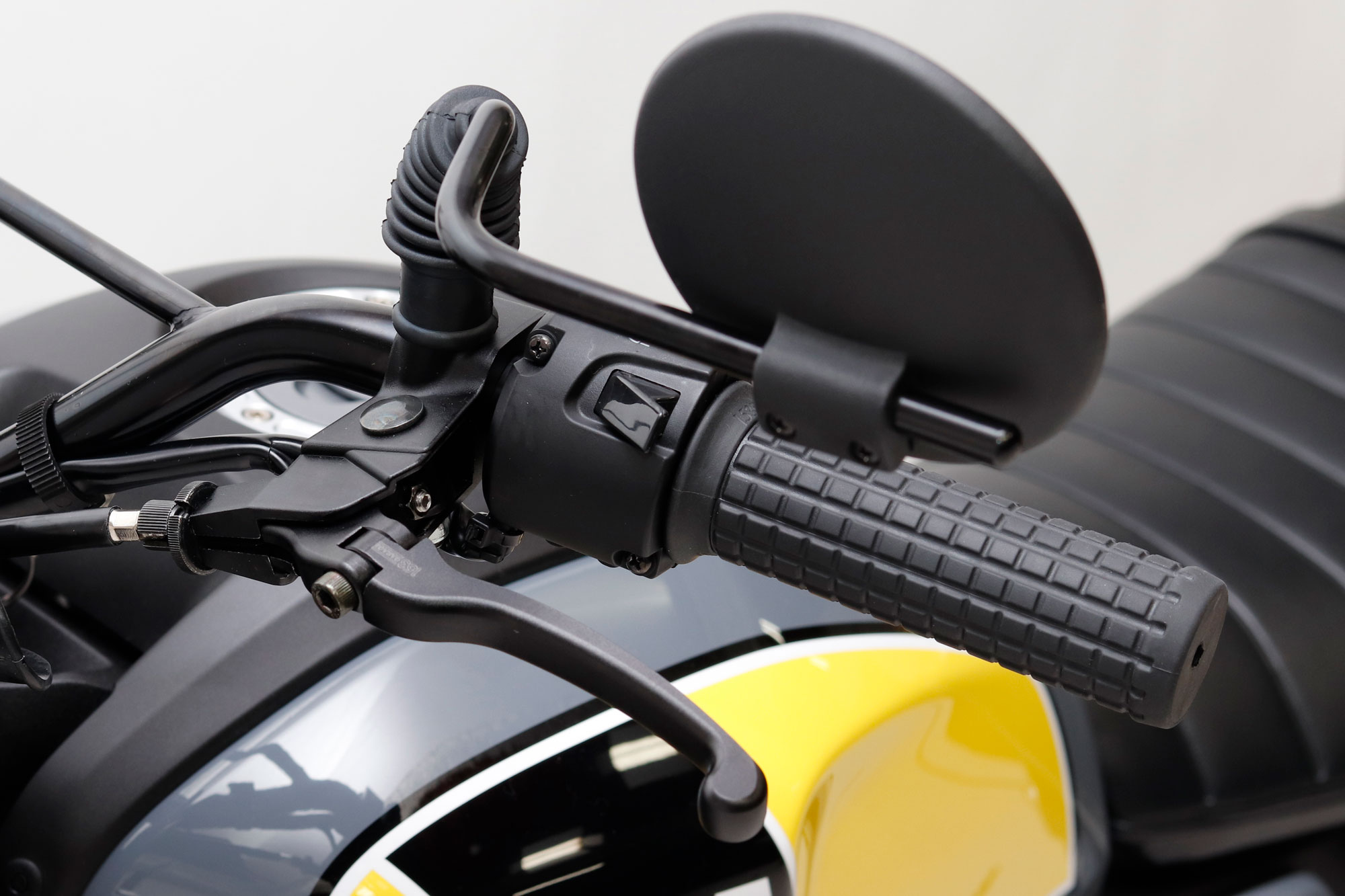 153Garage ปลอกแฮนด์ Block Grip ตูดเปิด 22.2mm. ยาว 124mm.( Japan ...