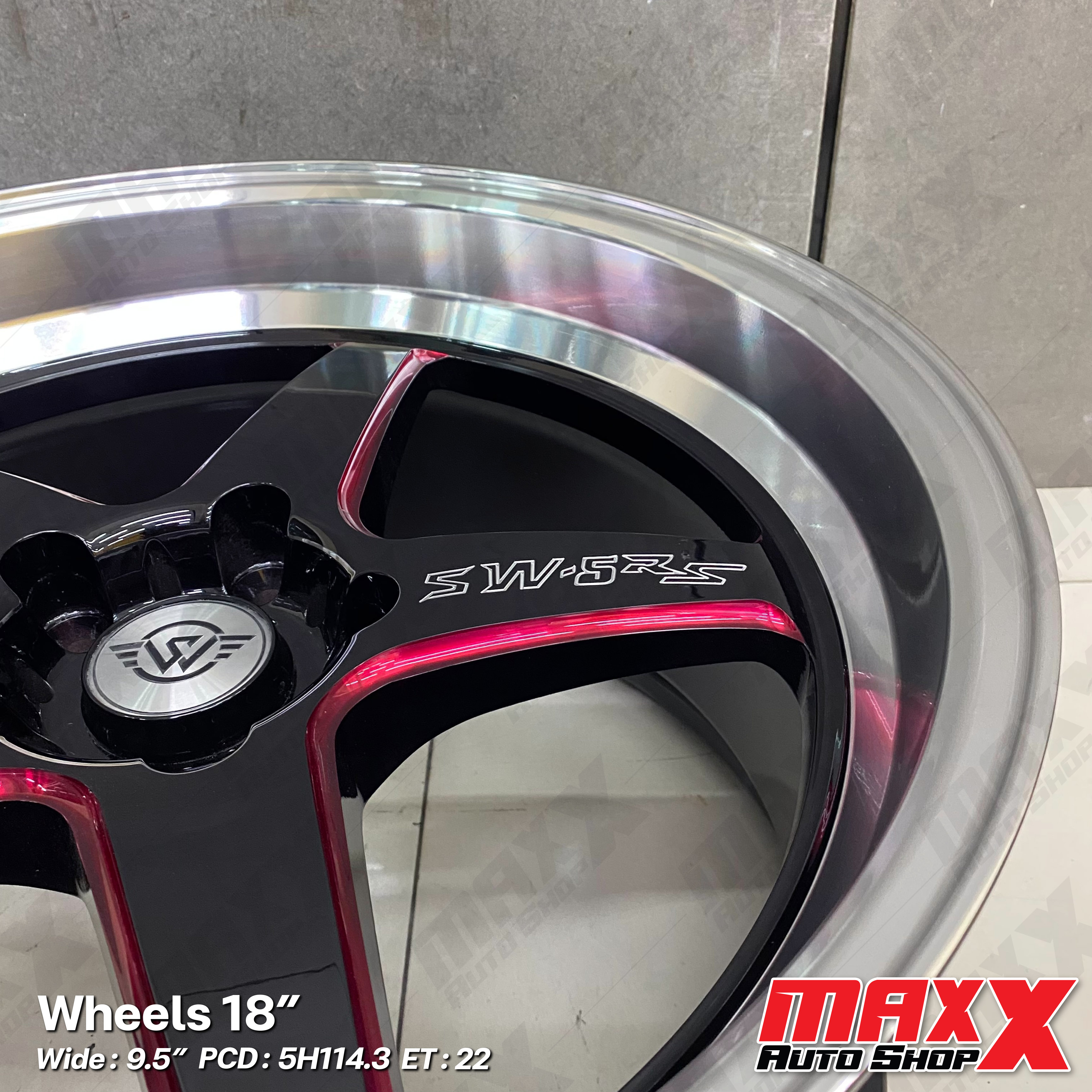 ล้อแม็กซ์ SHOWY SW-5RS ขอบ 18x9.5