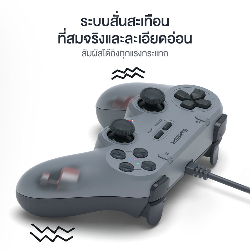 GameSir Tegenaria Lite Wired Symmetric Game Controller จอยเกมมีสาย PC / Switch / iOS / Android