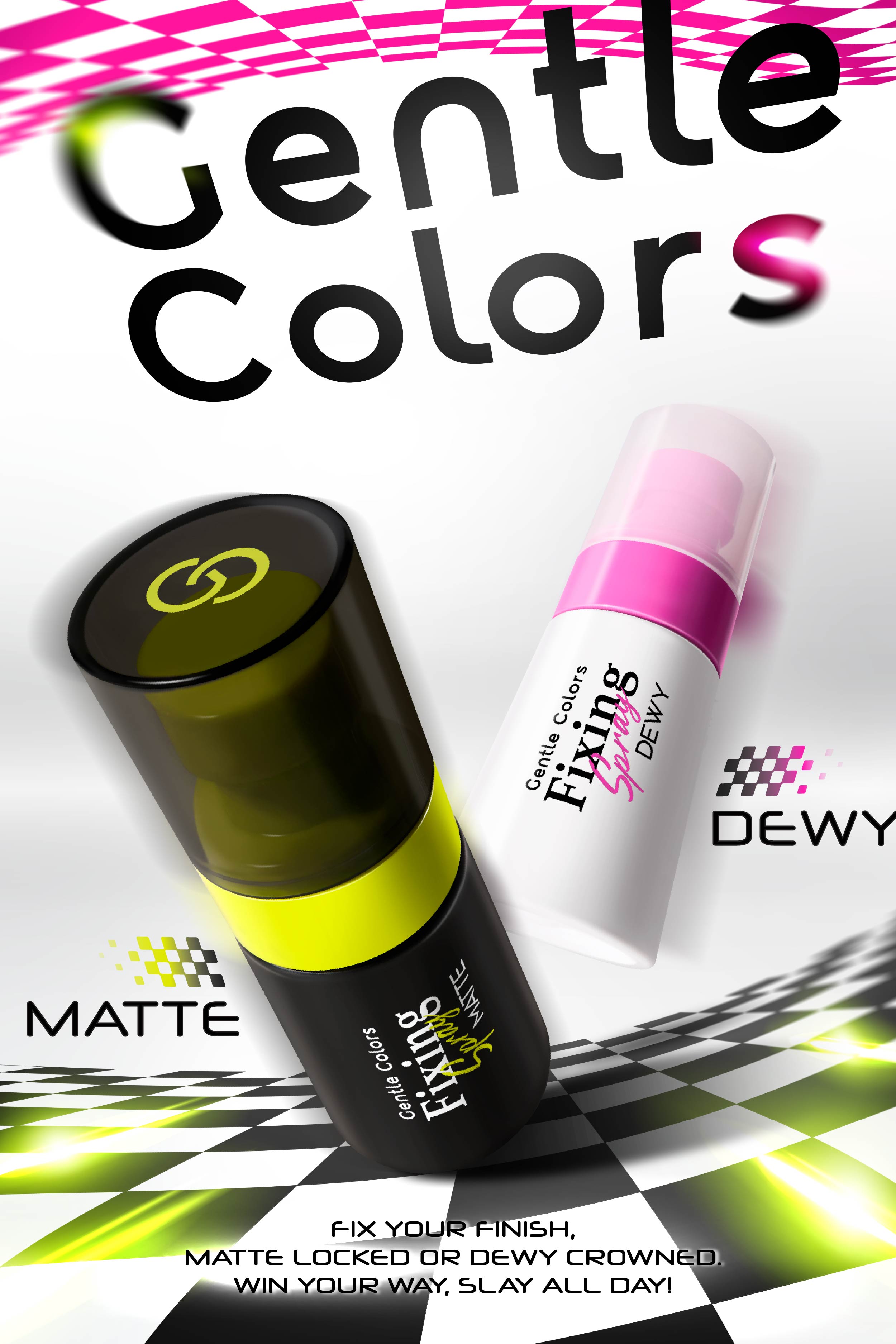 Gentle Colors Fixing Spray 30 ml สเปรย์ล็อคเมคอัพ เลือกฟินิชที่ใช่ คุม ...