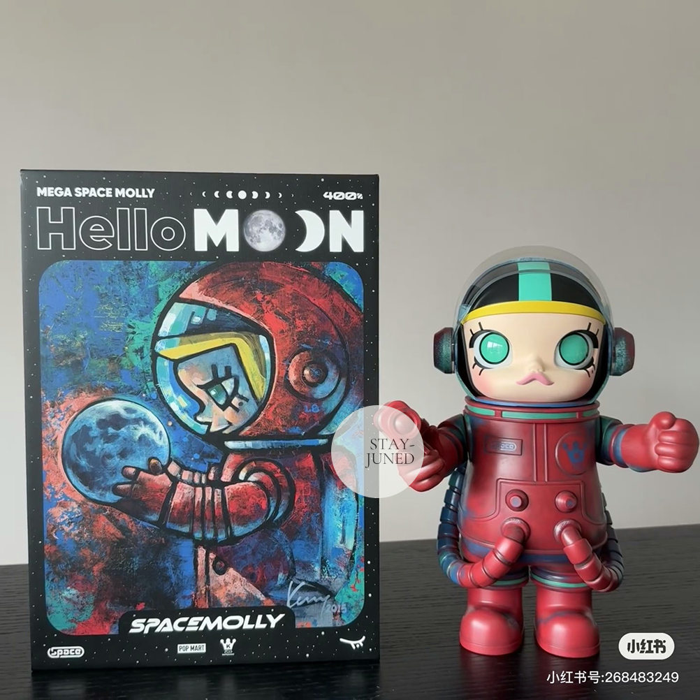 抽選限定品】 molly 400% フィギュア Hello Moon