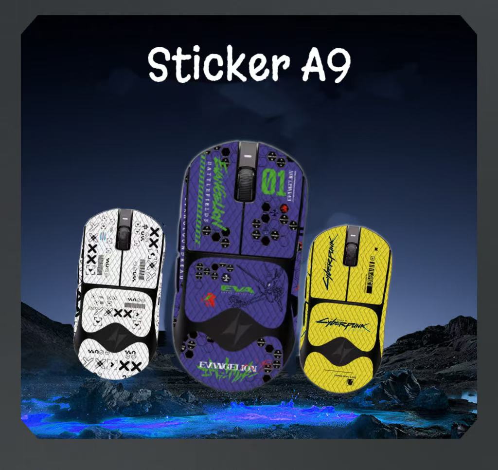 สติ๊กเกอร์เมาส์ Sticker mouse A T K A9Dragonfly A9 Series เมาส์สติกเกอร ...