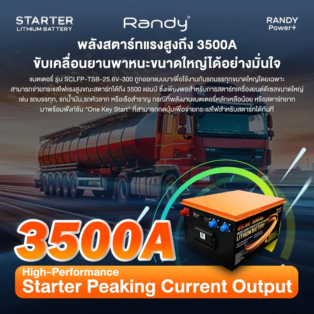 Randy&EVE Energy แบตเตอรี่ LiFePO4 แบตลิเธียมสำหรับรถยนต์ & รถบรรทุก ...