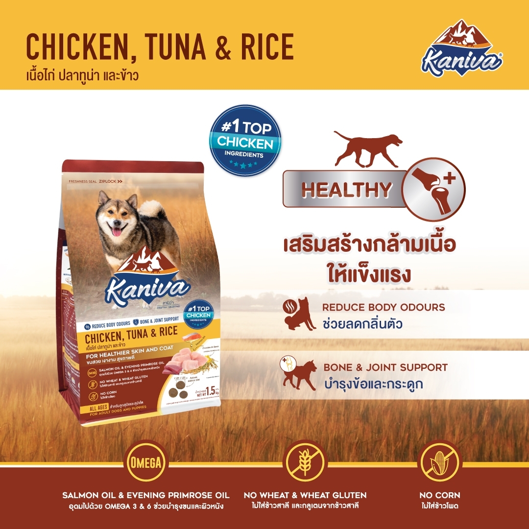 KANIVA x BUS PAWFECT DOG BOX SET อาหารสุนัข ขนาด 1.3 - 1.5 Kg. มีให้ ...