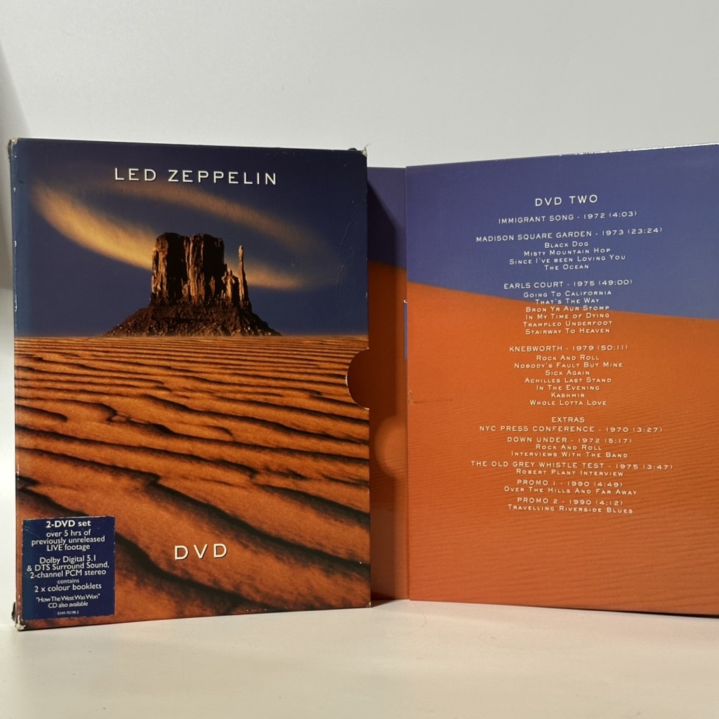 ดีวีดี DVD LED ZEPPELIN 2 disc boxset | Shopee Thailand