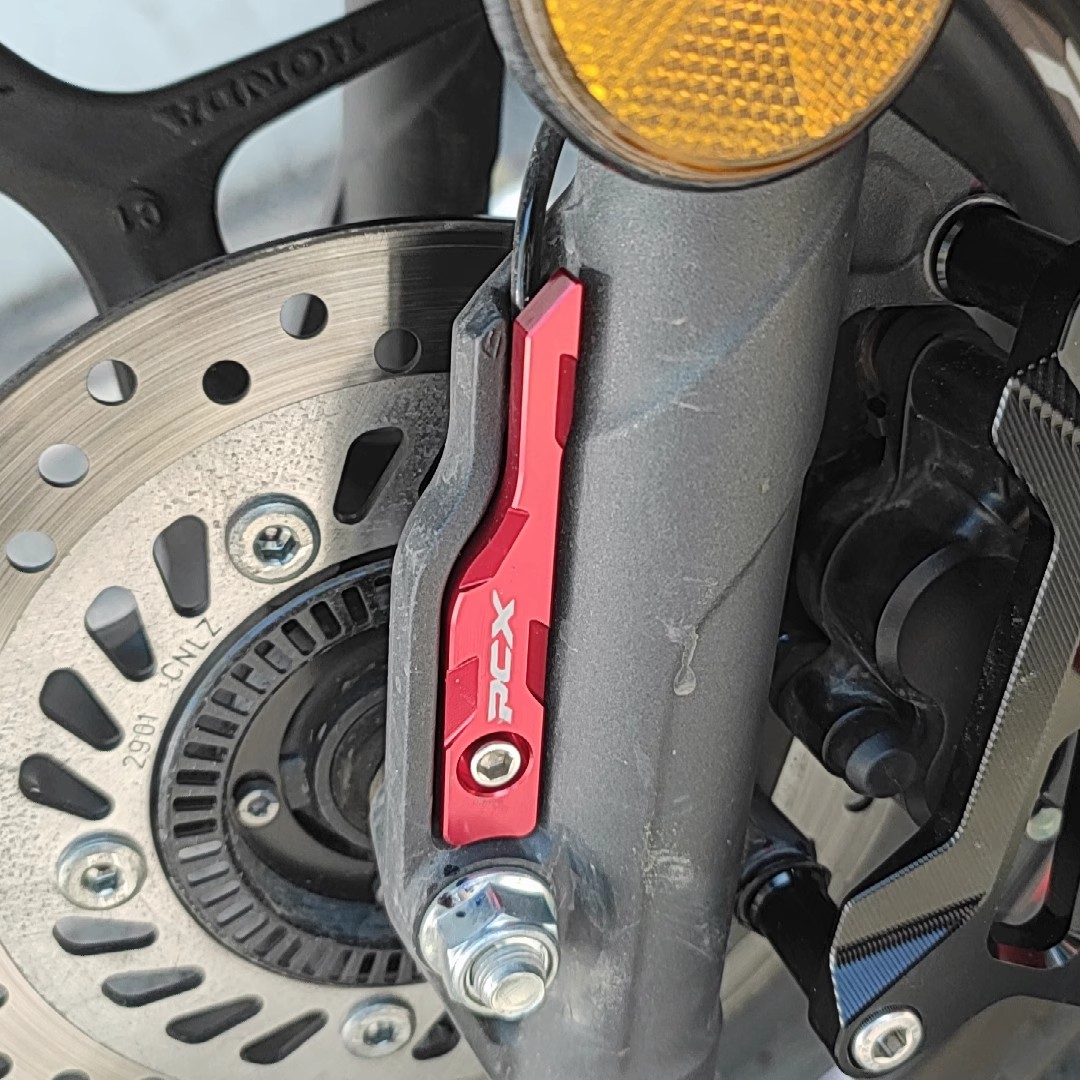 Honda PCX 160/150 ABS Sensor ฝาครอบป้องกันอลูมิเนียมคุณภาพสูงป้องกัน ...