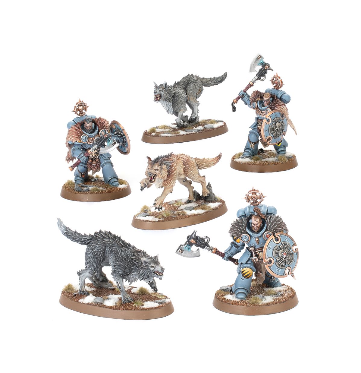 WARHAMMER 40000 : SPACE WOLVES: WOLF GUARD HEADTAKERS [SECRETLAIR ...