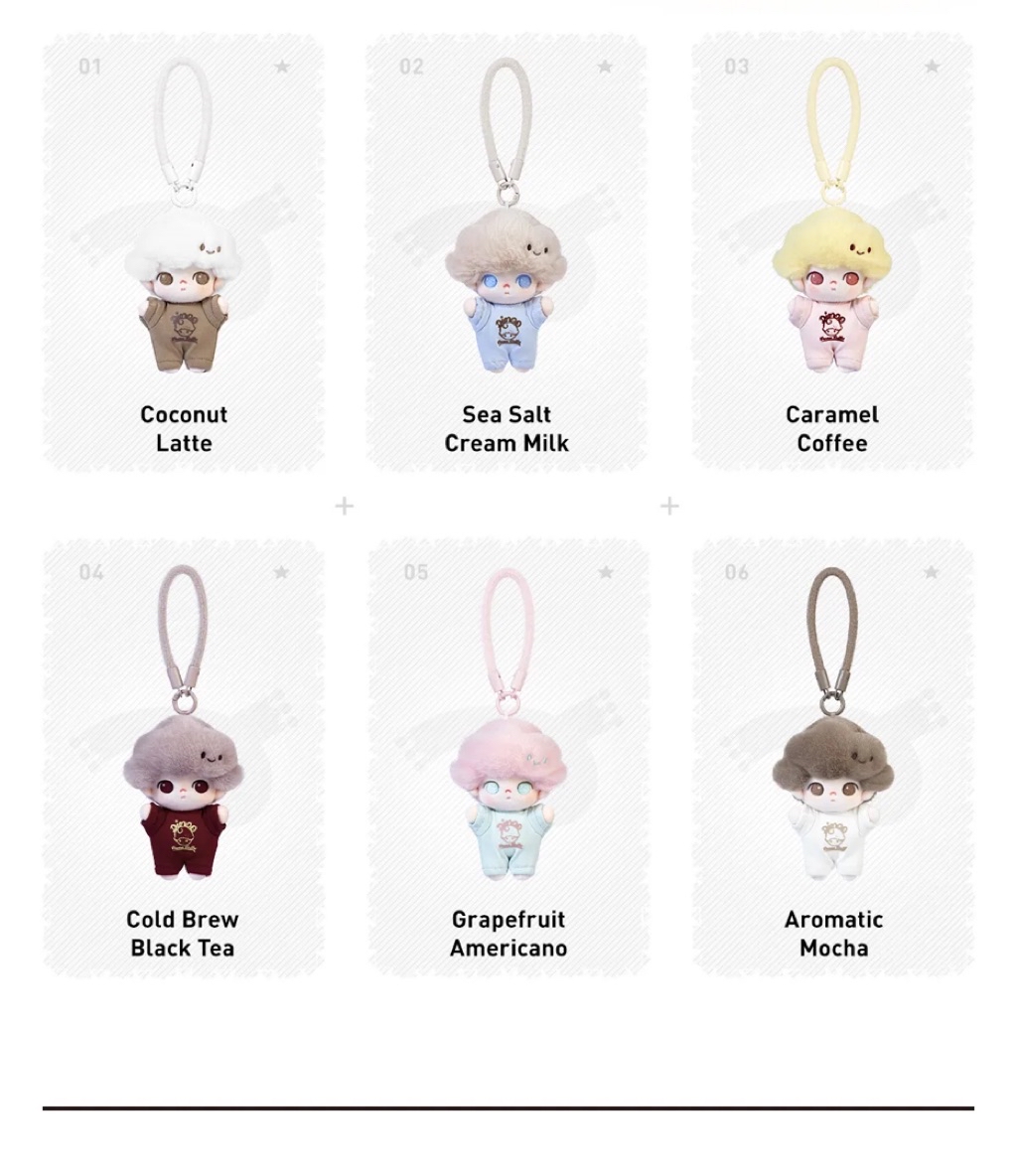 ️พร้อมส่ง ของแท้ ️ DIMOO Crush on Coffee Series-Soft-faced Plush ...