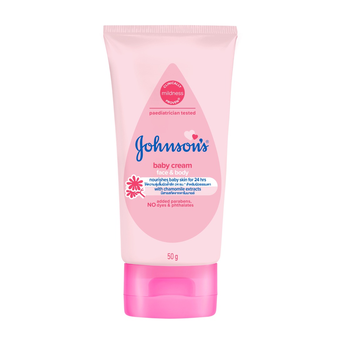 จอห์นสัน เบบี้ ครีม เฟซ แอนด์ บอดี้ 50 Johnson's Baby Cream