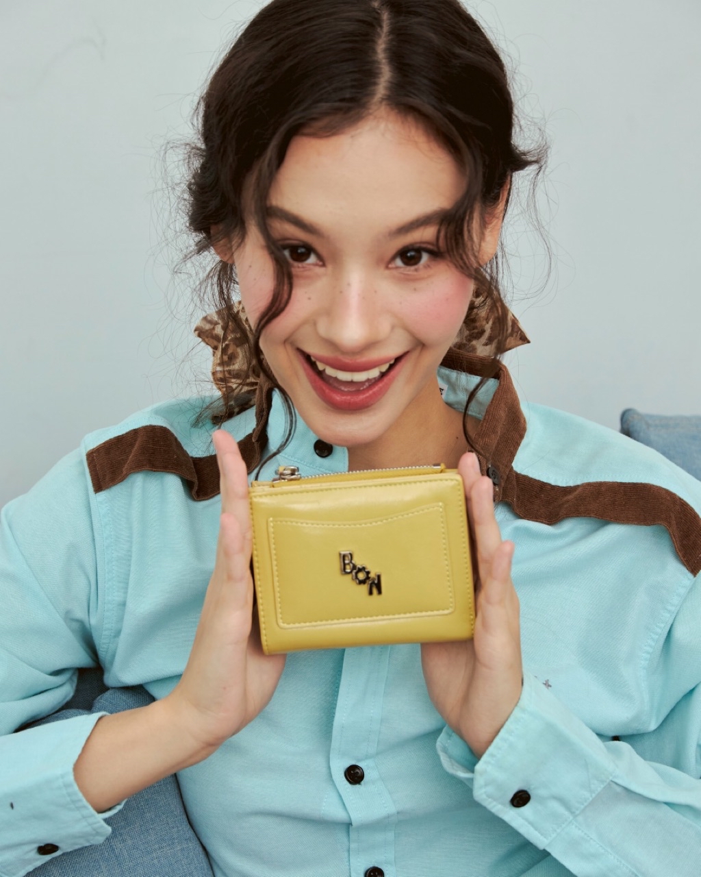 BONNIE BOO กระเป๋าสตางค์ใบสั้นสองพับ รุ่น FINN | Shopee Thailand