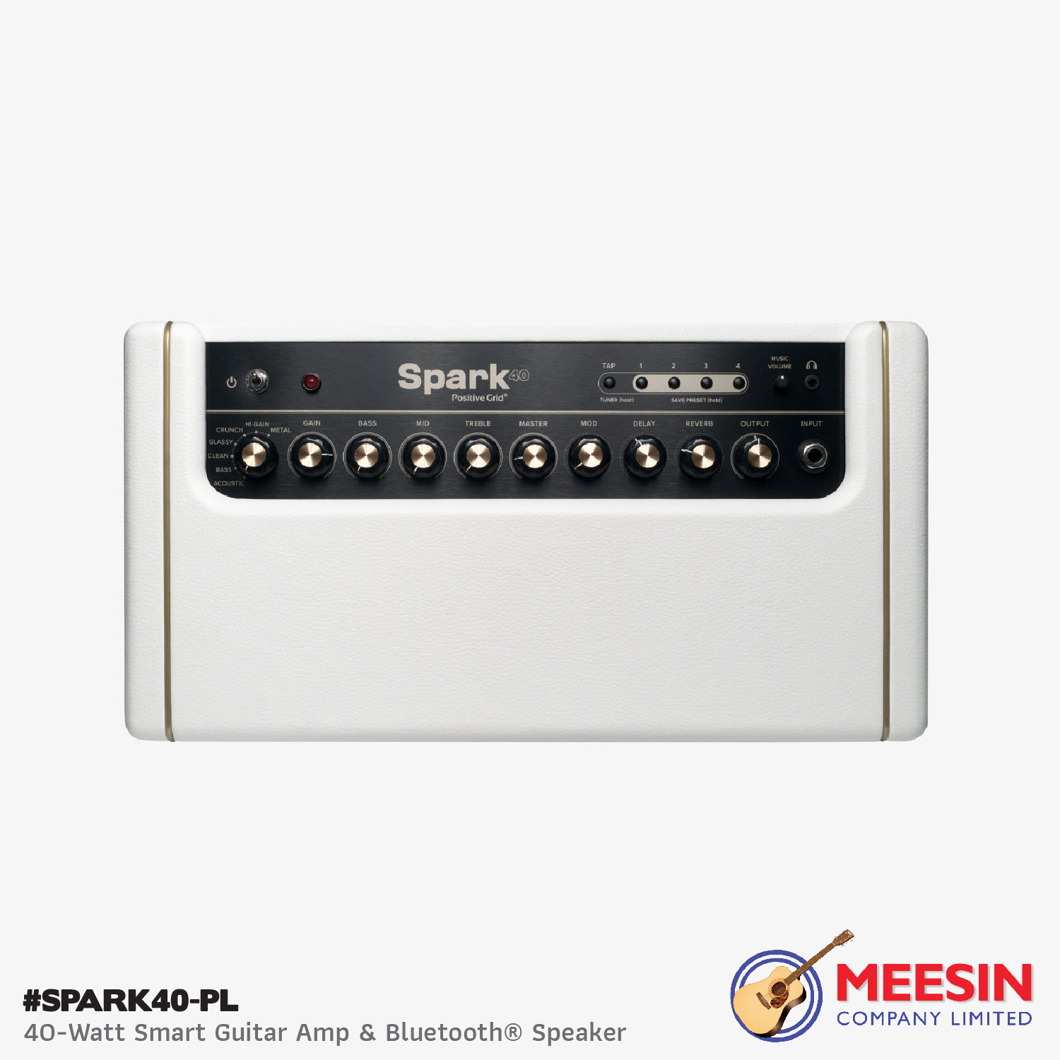 แอมป์กีตาร์ไฟฟ้า แบรนด์ Positive Grid รุ่น Spark40 ขนาดเล็ก พกพาสะดวก ...