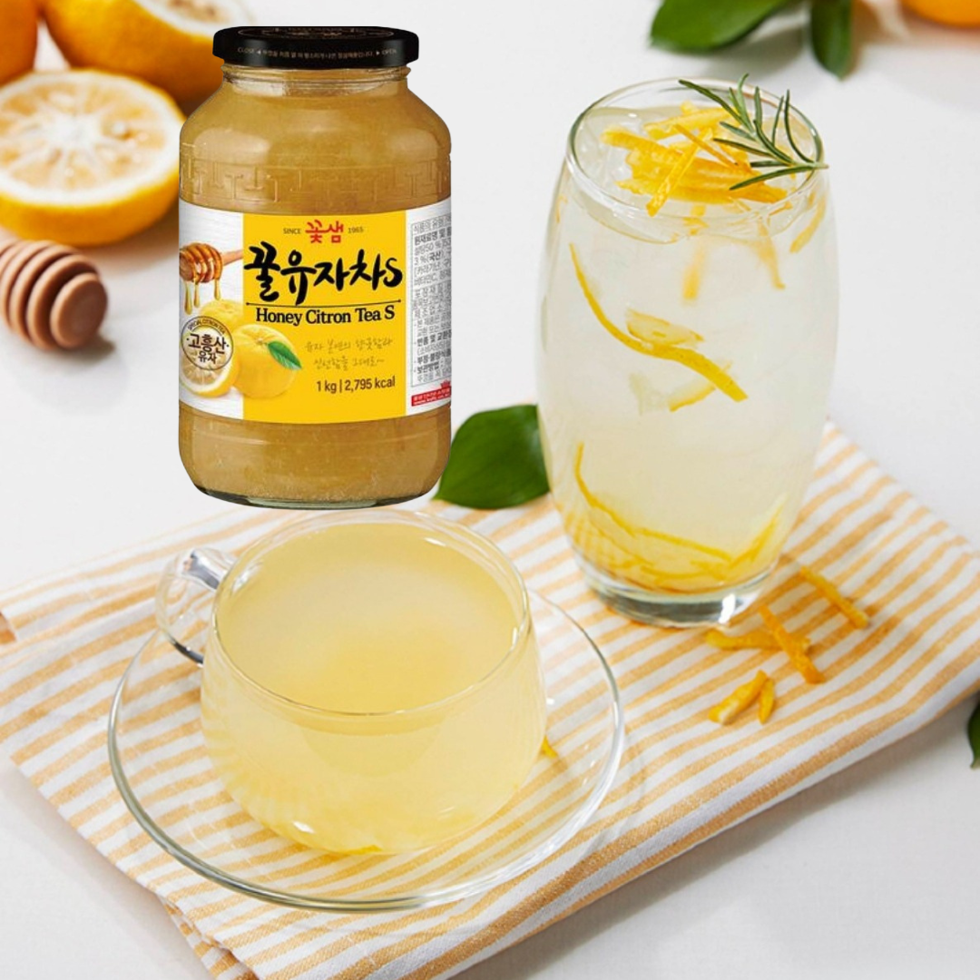 ชาผลไม้เกาหลี ชาน้ำผึ้งเกาหลีKOTSAM honey Citron Tea รสชาติส้ม,พุทรา ...