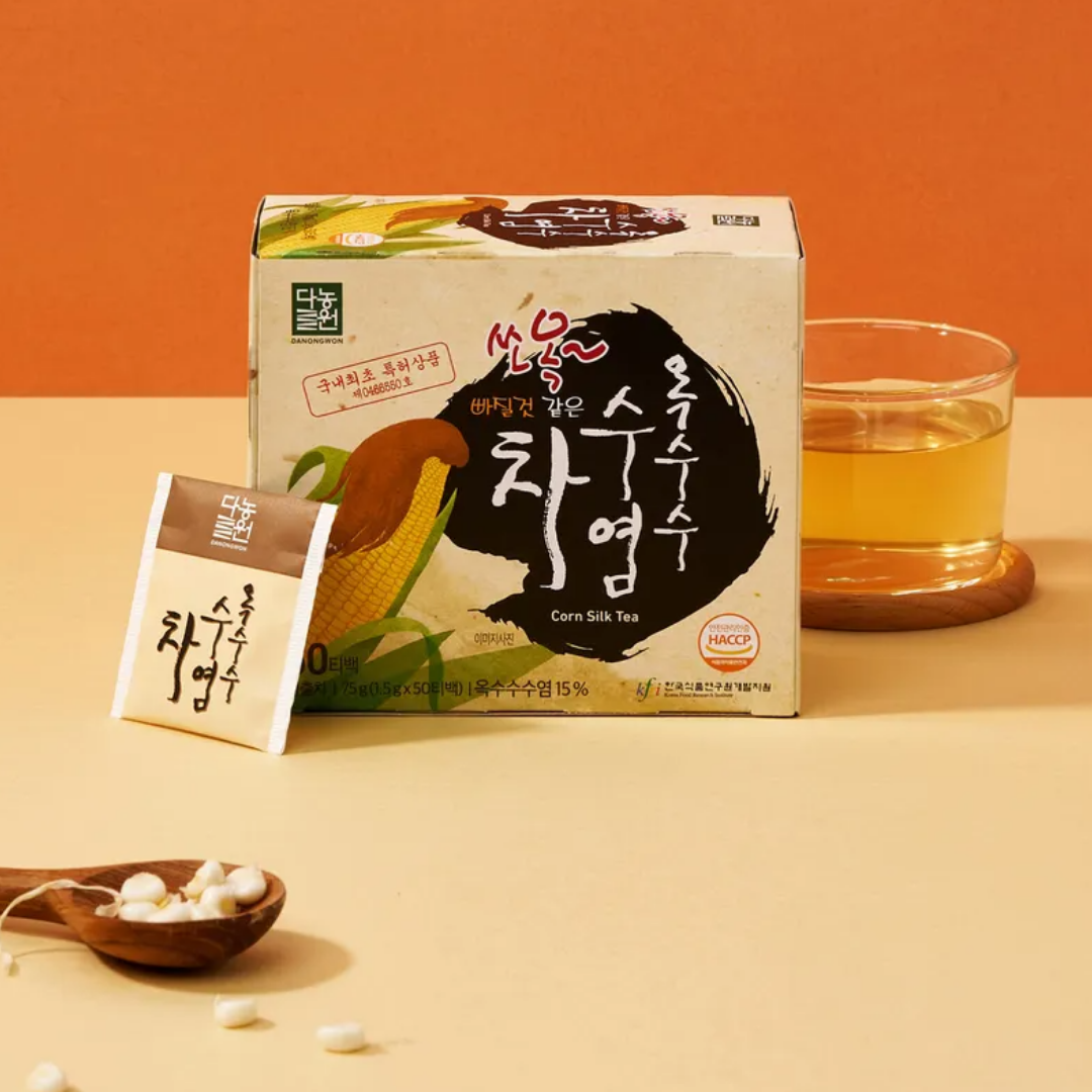 Danongwon Cornsilk tea ชาไหมข้าวโพด ดานองวอน 75g (50 ซอง) [ชาเพื่อ ...