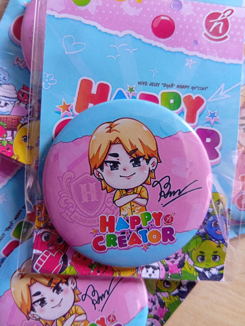 เข็มกลัดสะสม Happy Creator 12แบบ 12ลาย | Shopee Thailand