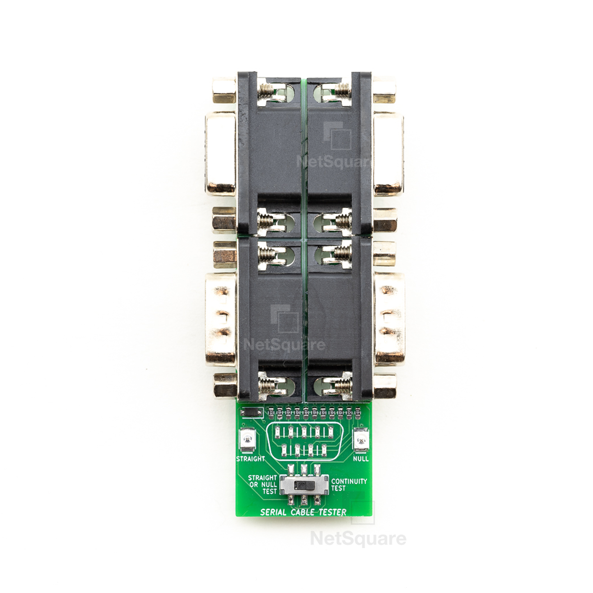เครื่องทดสอบสาย RS232 DB9 Serial Cable Tester สำหรับ Male และ Female ...