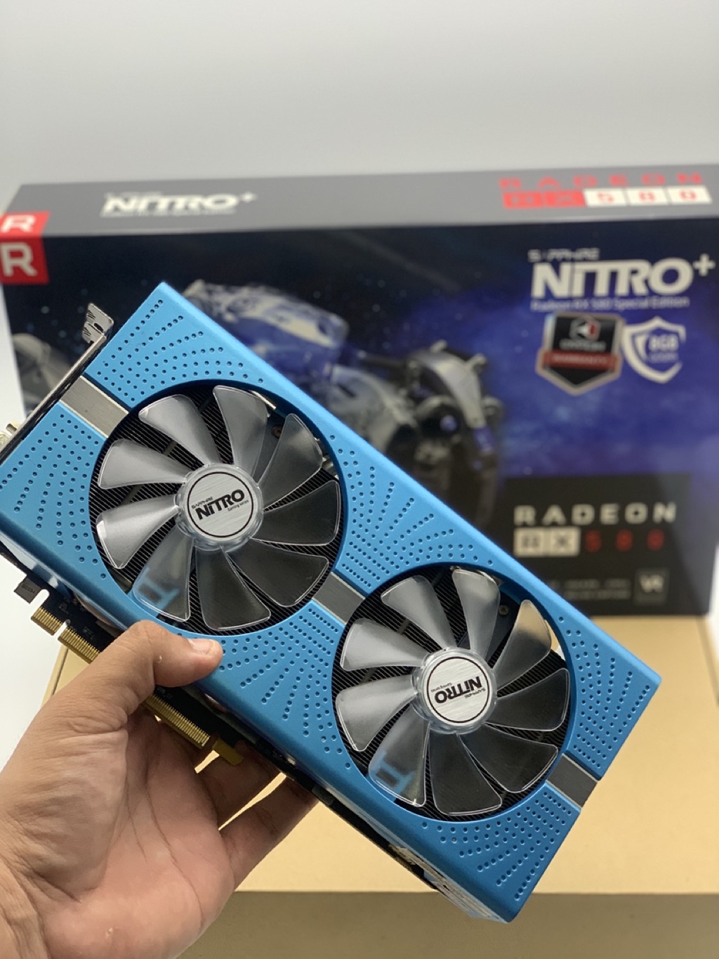 rx580 8gb msi สภาพดีเล่นเกมส์ในราคาประหยัด พร้อมกล่อง | Shopee Thailand