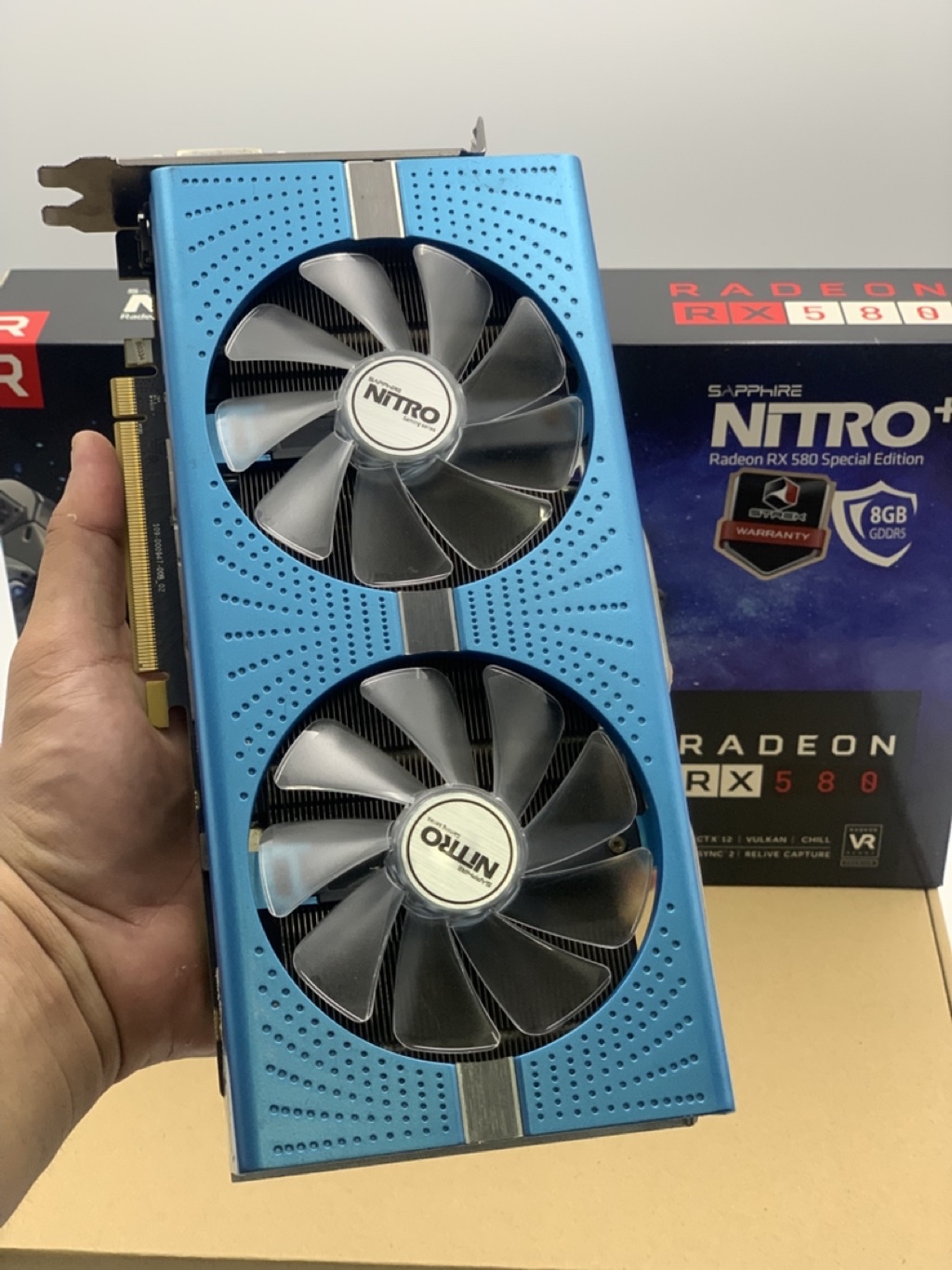 rx580 8gb msi สภาพดีเล่นเกมส์ในราคาประหยัด พร้อมกล่อง | Shopee Thailand