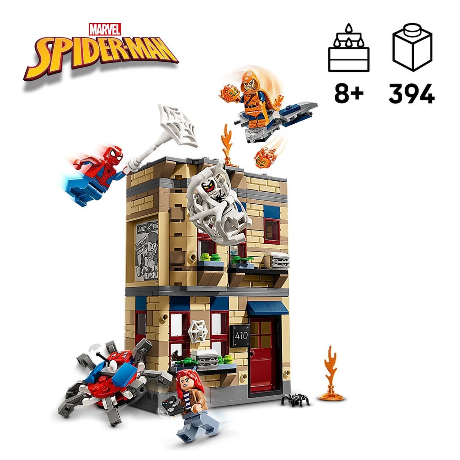 *Exclusive* LEGO Super Heroes Marvel 76317 Peter Parker’s Apartment ...