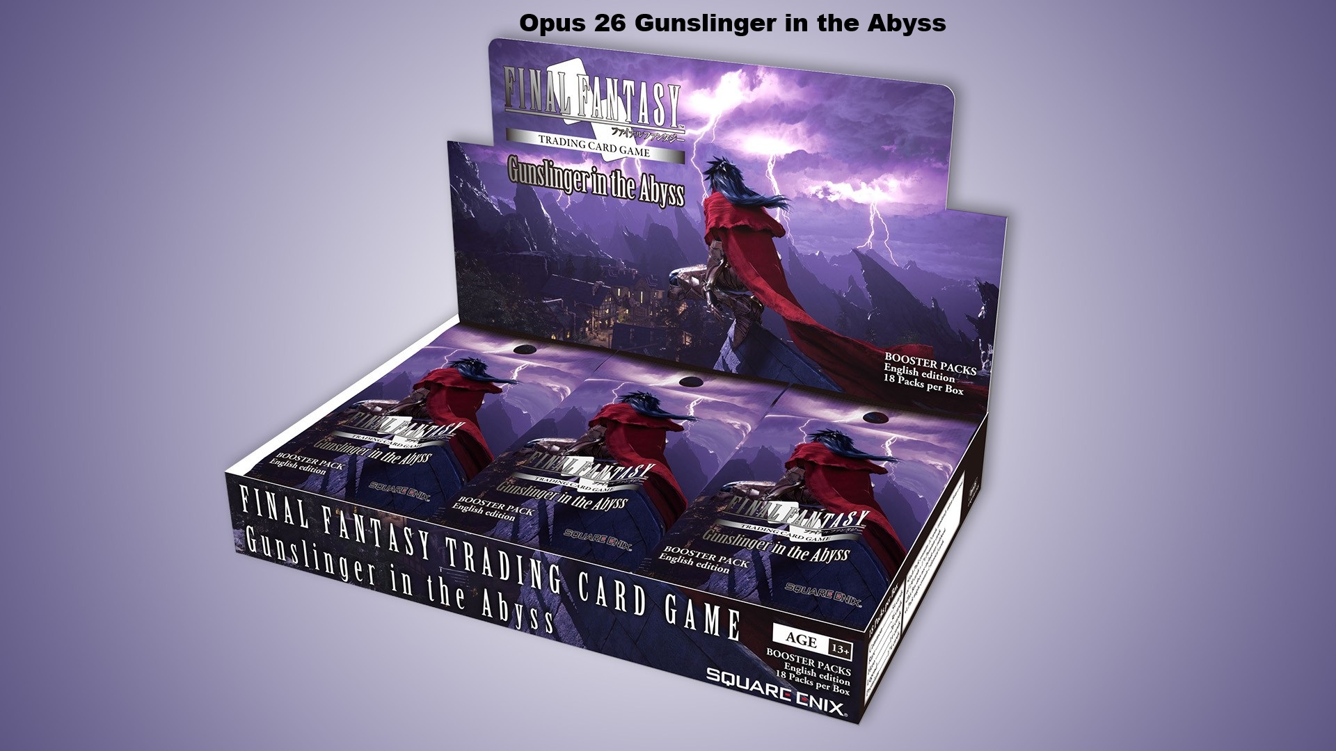 Final Fantasy Trading Card Game (FFTCG) Booster Box การ์ดไฟนอลแฟนตาซี ...