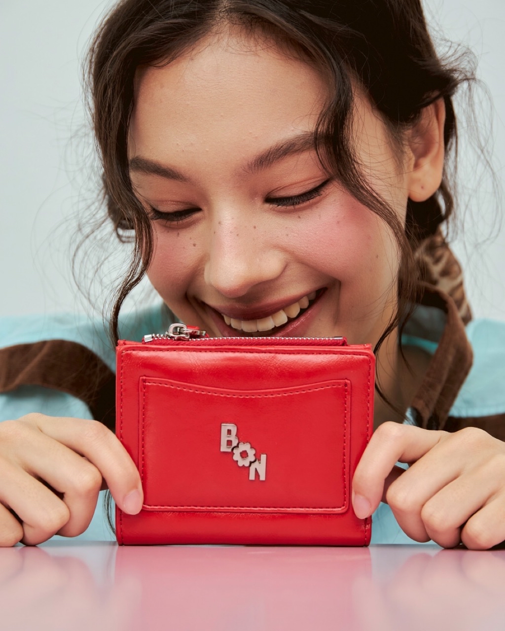 BONNIE BOO กระเป๋าสตางค์ใบสั้นสองพับ รุ่น FINN | Shopee Thailand