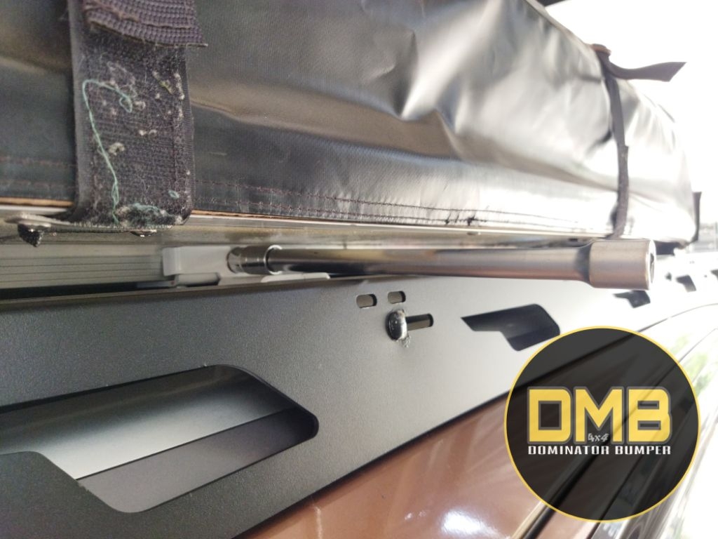 ขายึดเต็นท์หลังคากับแร็ค RTT Quick release อย่างง่ายและรวดเร็ว พร้อม ...