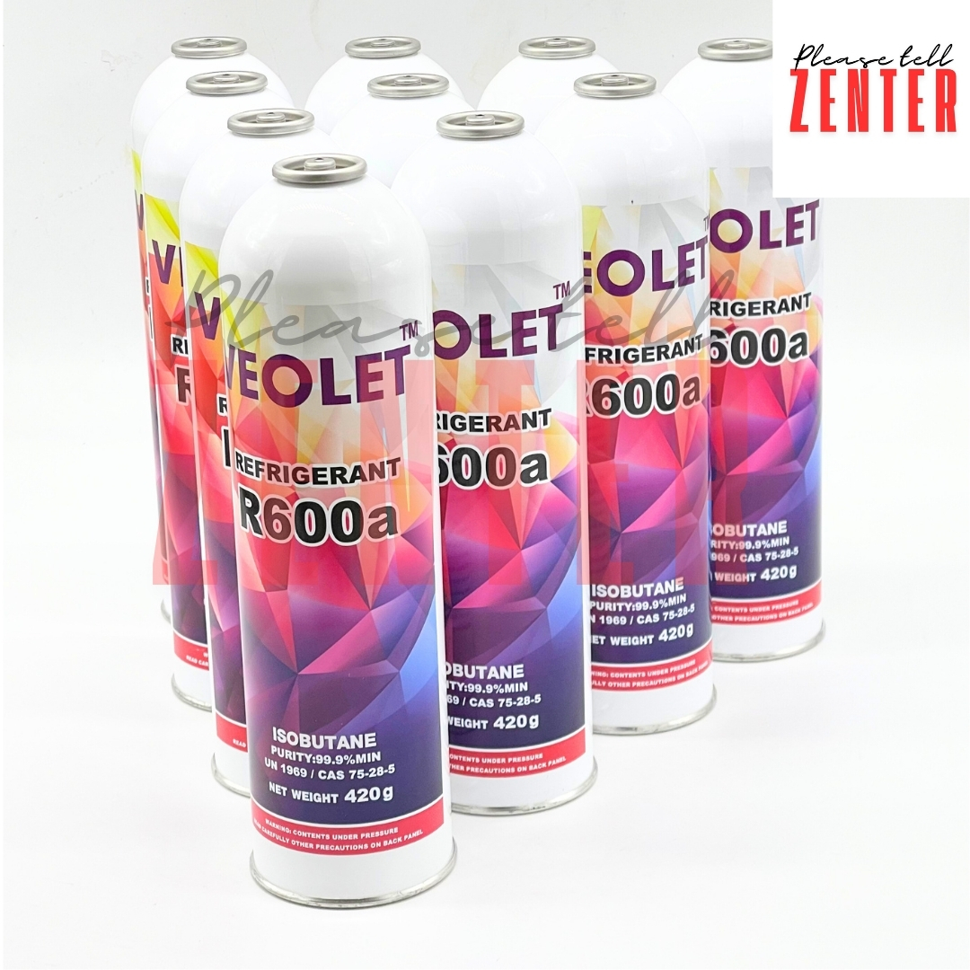 REFRIGERANT R600 น้ำยา R600 420g VEOLET และ วาวล์น้ำยา CT-341 R600 ...