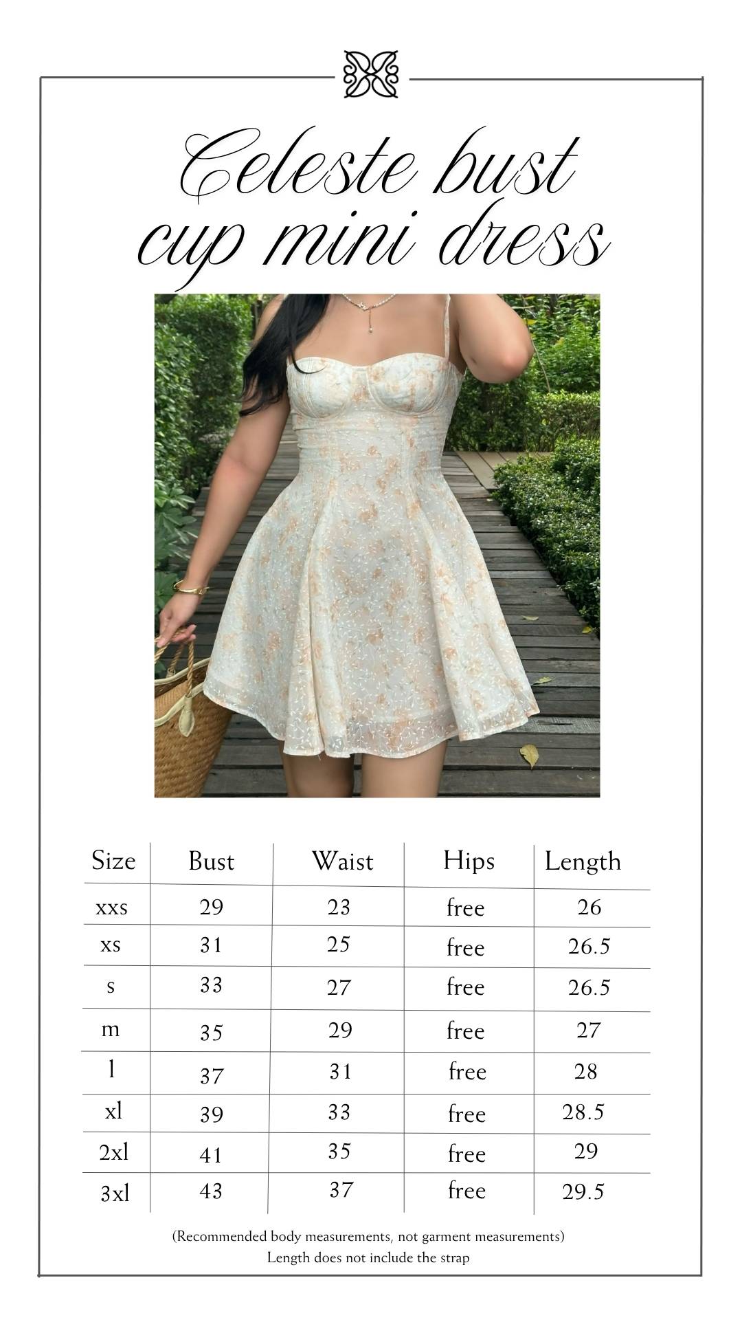[Pre-Order] RAVii - Celeste Bust Cup Mini Dress | Shopee Thailand