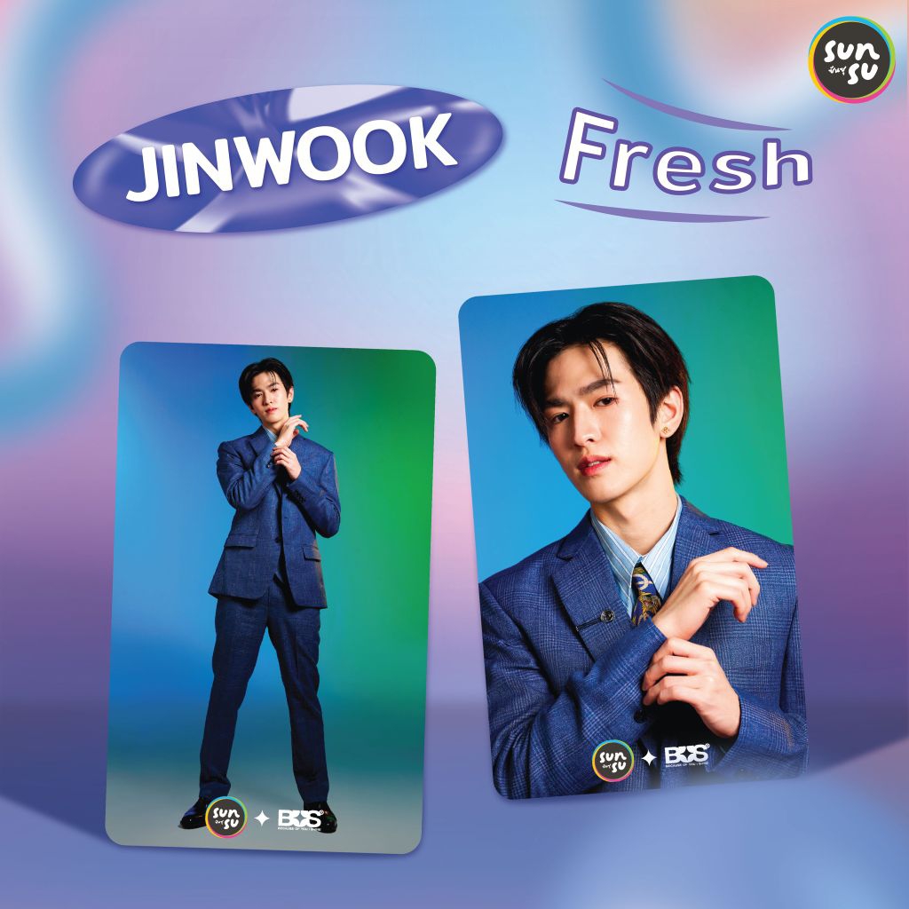 การ์ด SUNSU X BUS Set Suit & Gangster การ์ดซันซุเอ็กบัส (ชุดสูท ...