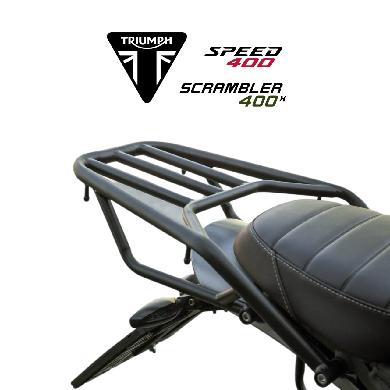 แร็คท้าย สำหรับ Triumph Scrambler 400 X , Speed 400 / Top Rack ...