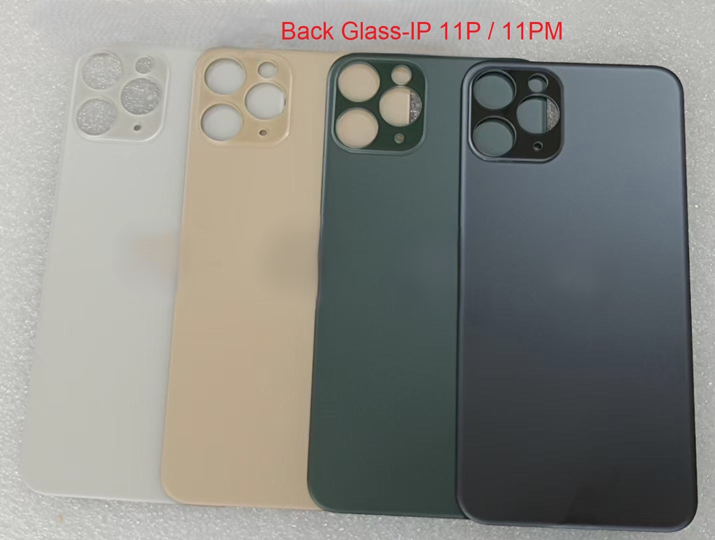 Back Glass ฝาหลังกระจกหลัง (รูกล้องใหญ่) ใช้สำหรับ i-11 Pro / i ...