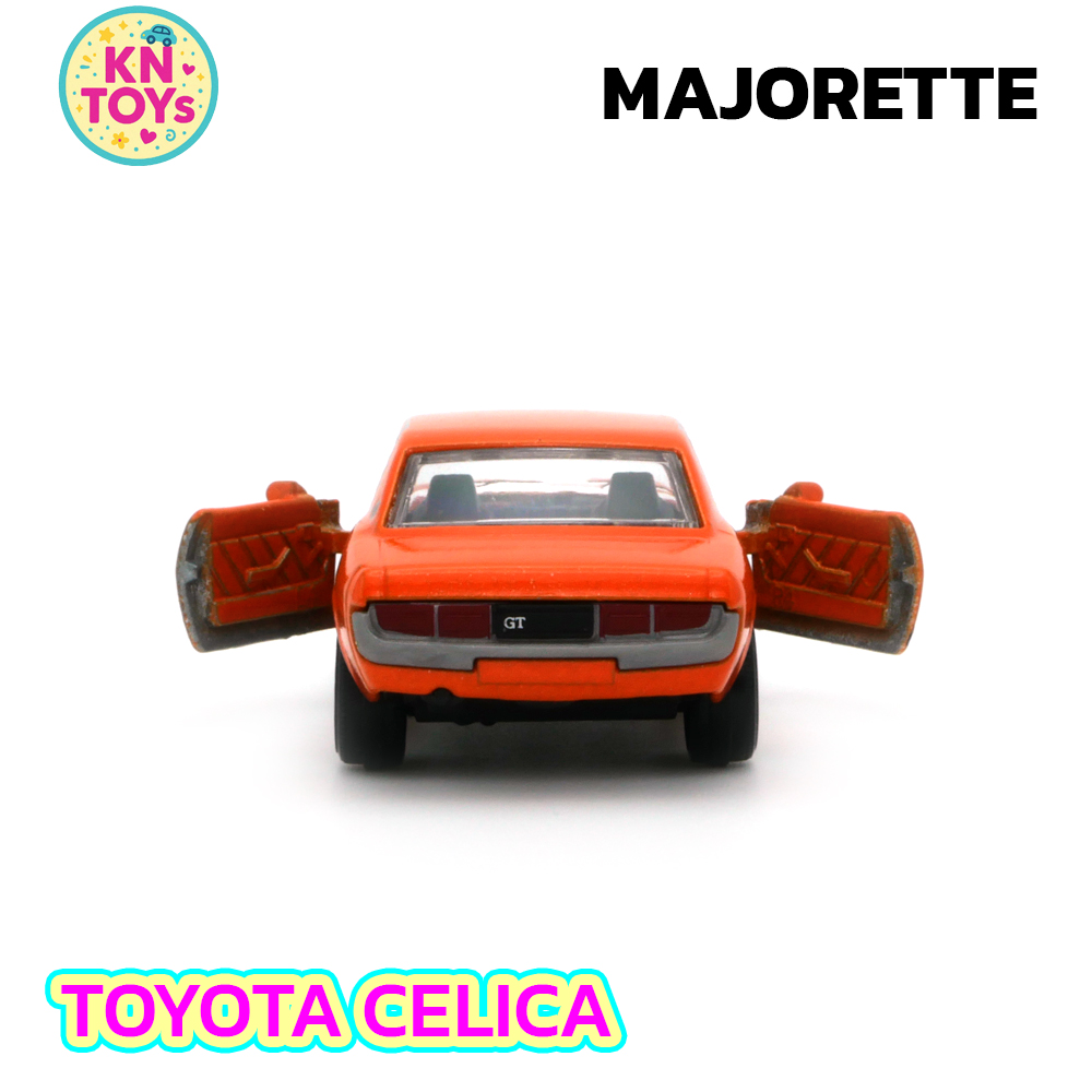Jouet Majorette - Toyota Celica GT Coupé Orange - 1:56 (3 Pouces) - Sans Emballage