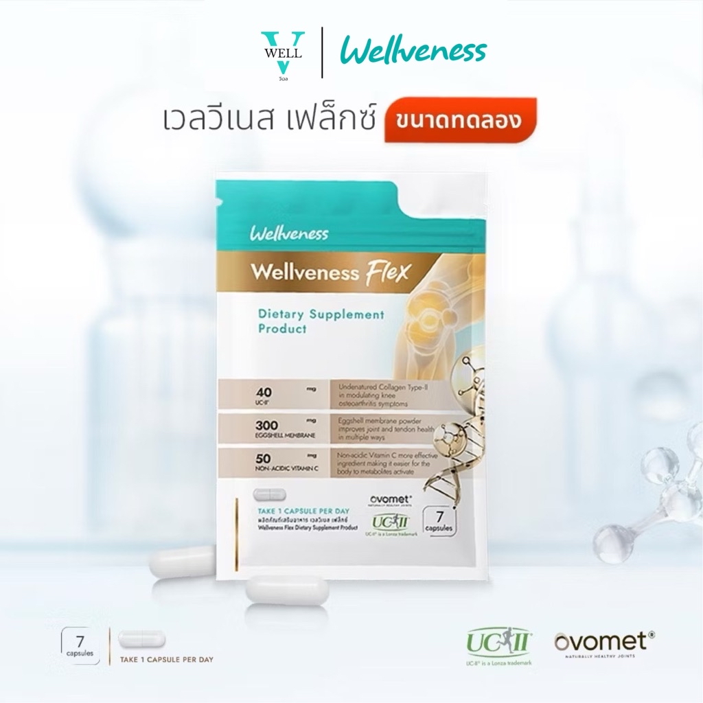 Well Flex บำรุงกระดูก ไขข้อ เส้นเอ็น | Shopee Thailand