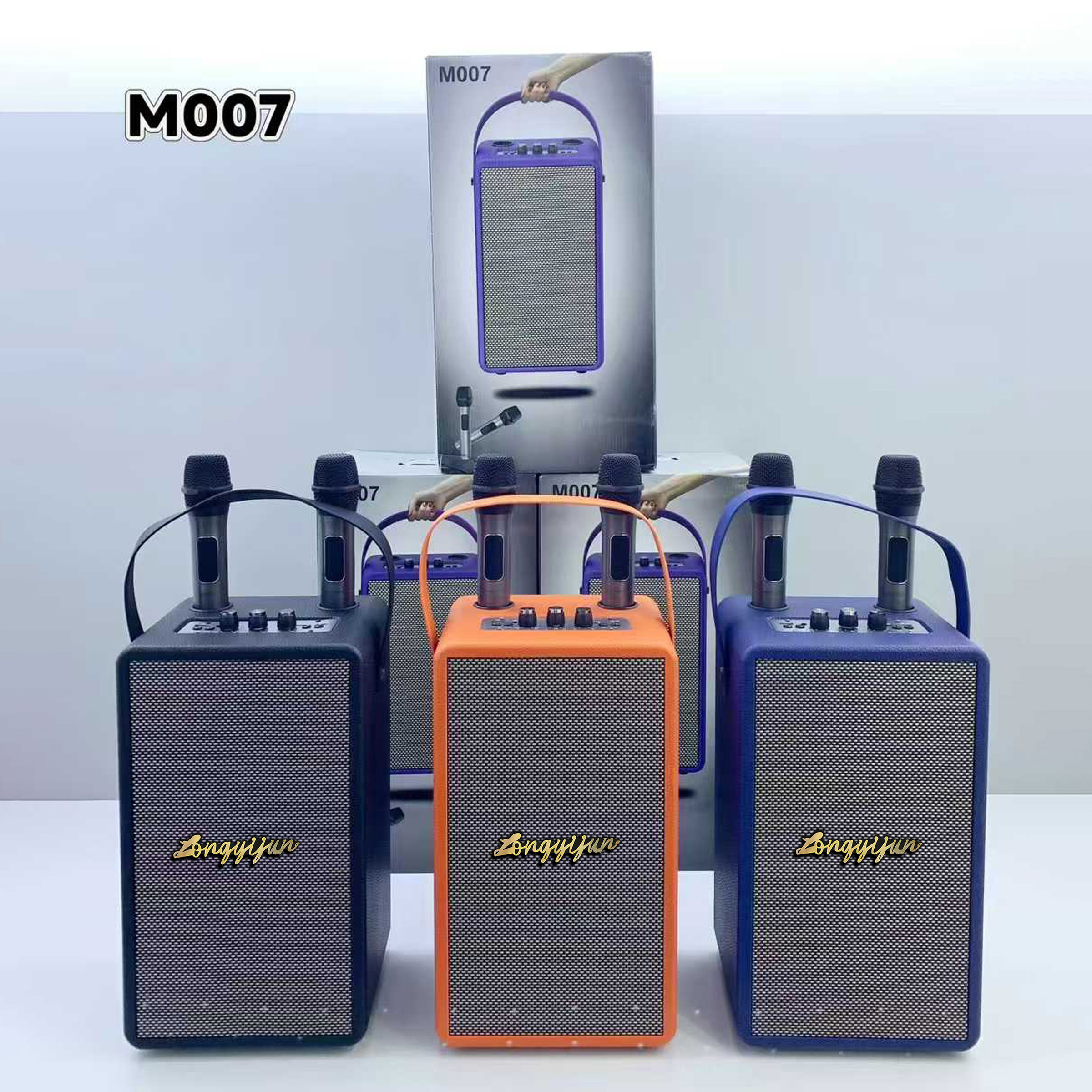 【รุ่นใหม่】รุ่น M007 แบตเตอรี่3000mAh ใช้ได้5+ชั่วโมง แตร15W*2 ลำโพง ...