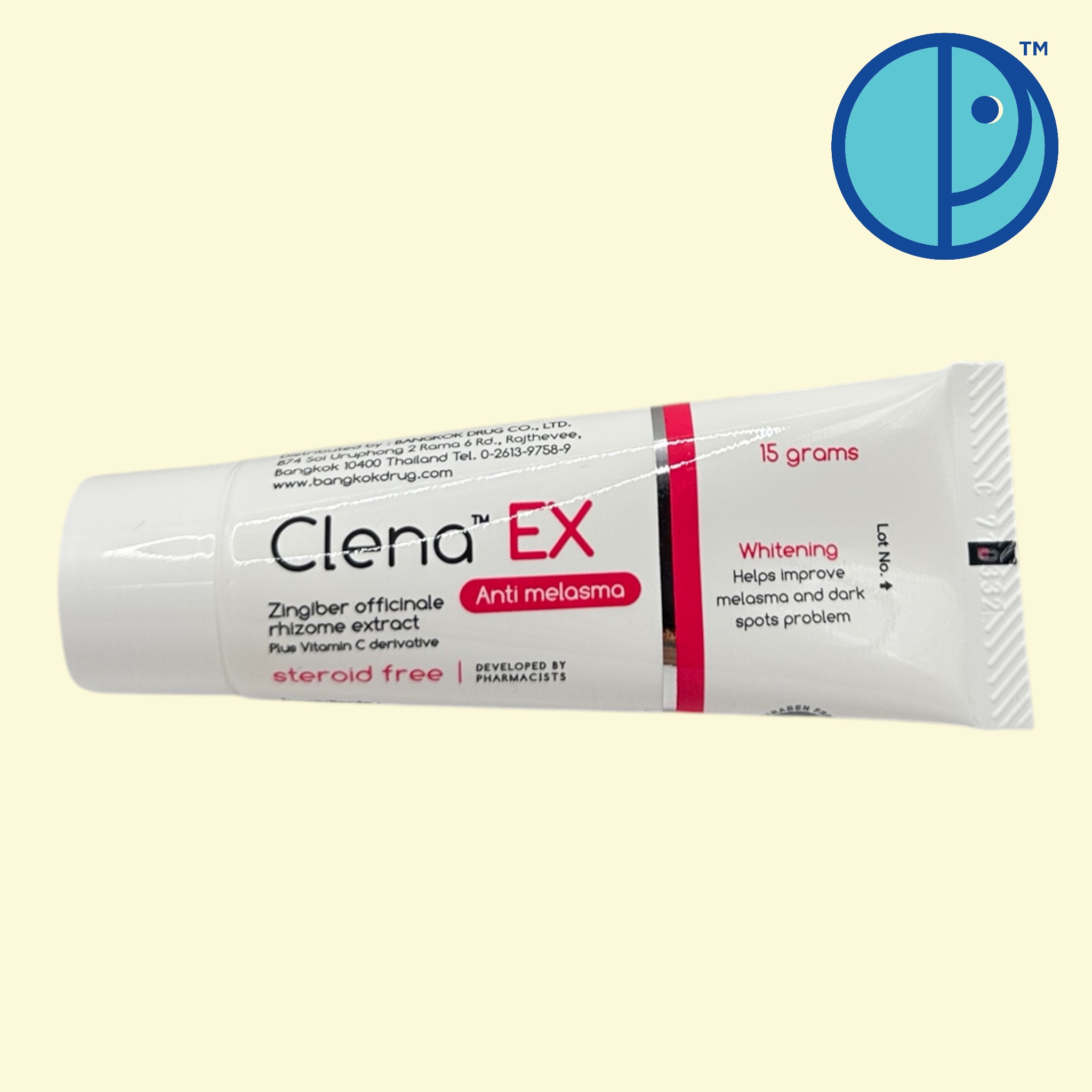 Clena Ex Anti melasma คลีน่า เอ็กซ์ แอนตี้ เมลาสม่า ขนาด 15 กรัม ...