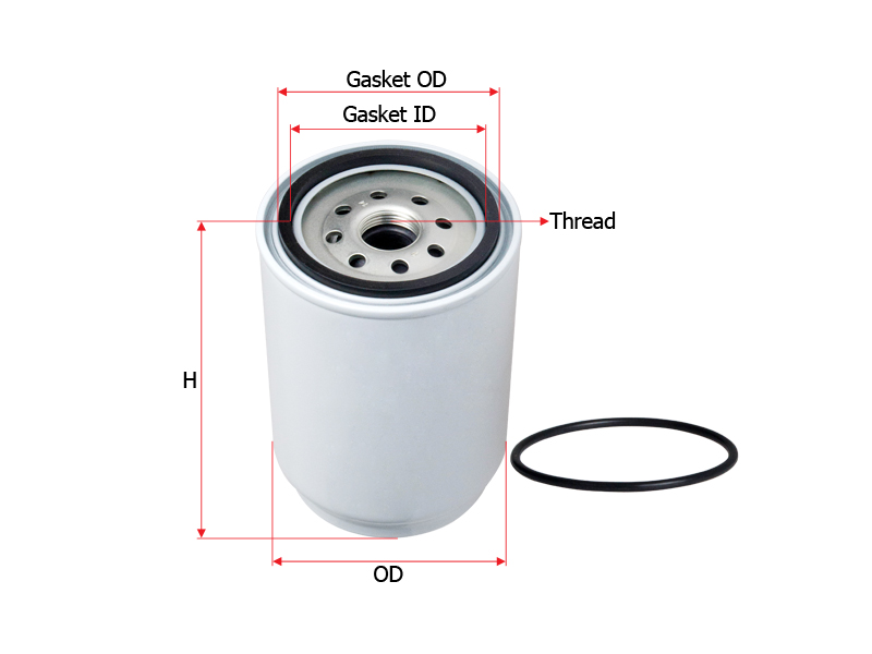 กรองโซล่า/ดักน้ำ K-flo KFW 6331WB ( SFR 6231FW P502639 FS36231 53C0576 ...