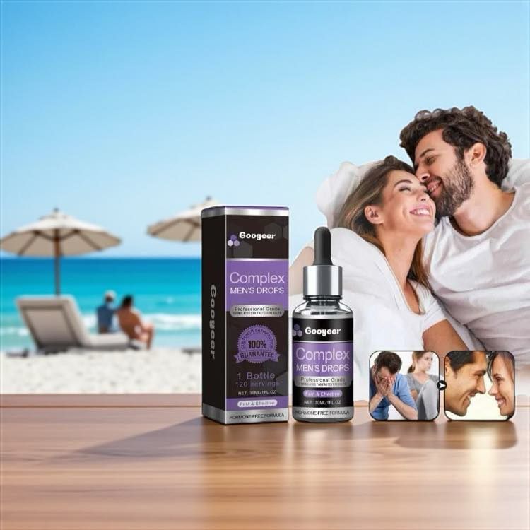 Complex Men Drops 30ml แพคเดี่ยว สูตรเข้มข้น สำหรับทุกเพศ พร้อมส่งในไทย ...