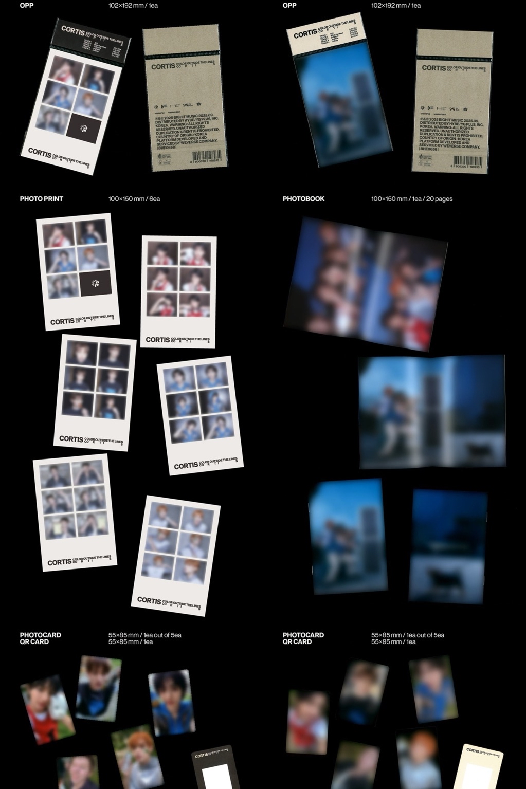 CORTIS COLOR OUTSIDE THE LINES - Weverse Album Version A