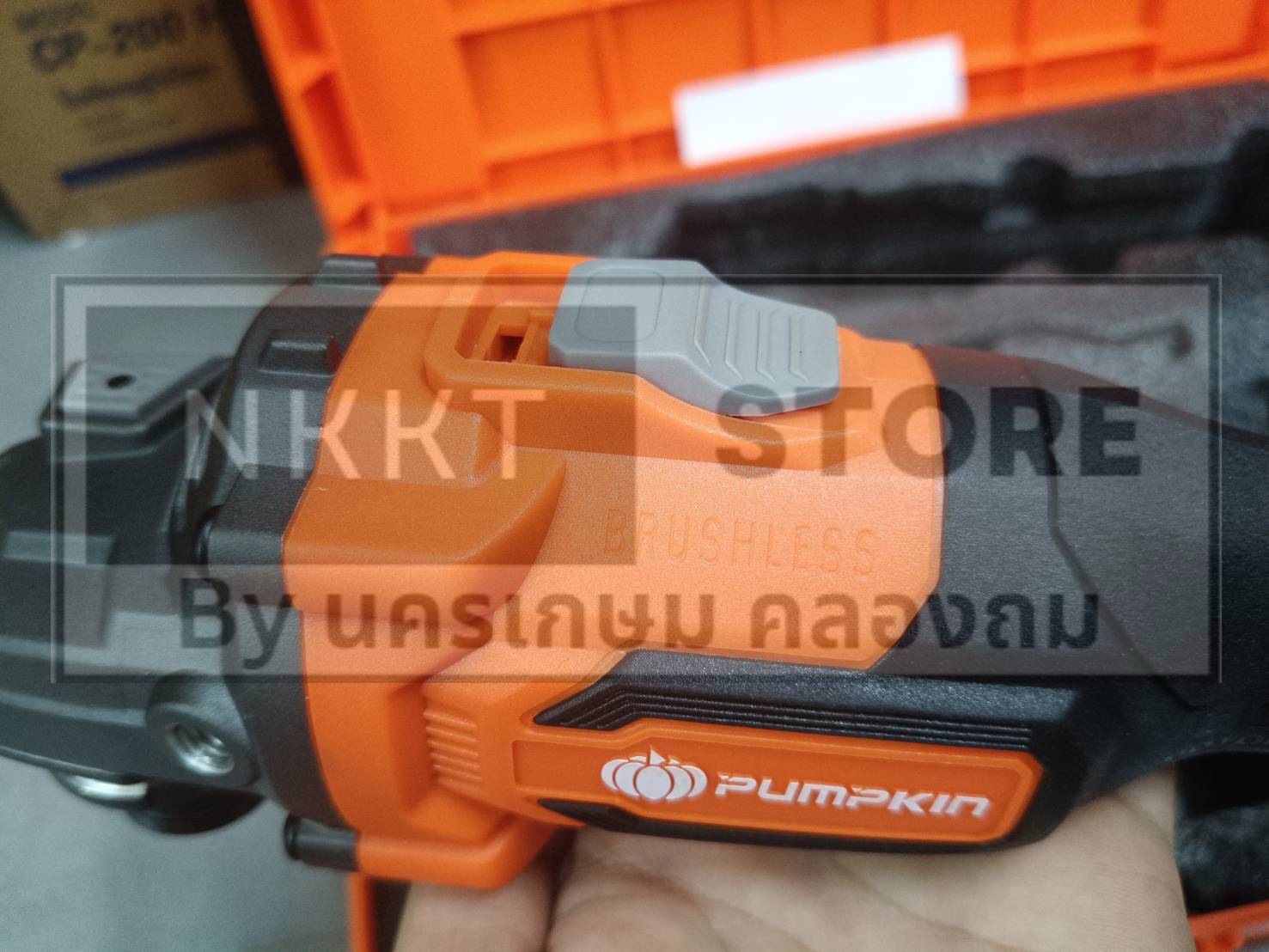 🔥รุ่นปี ตัวผอม ปรับSpeed 6 ระดับ 🔥5A เครื่องเจียรไร้สาย 4 นิ้ว PUMPKIN ...