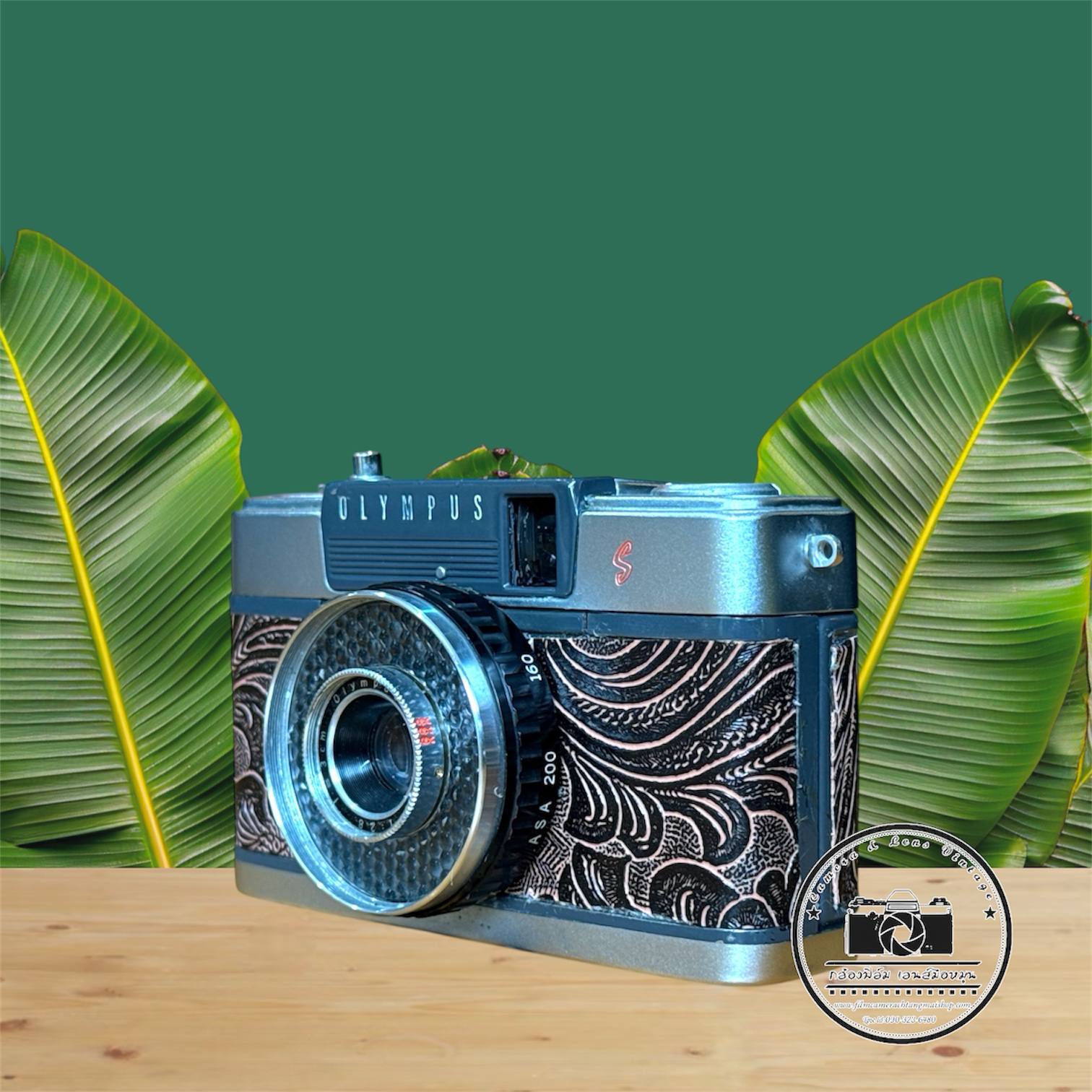 【完動品】OLYMPUS PEN EE-S D.Zuiko 30mm f2.8 OLYMPUS PEN-EE S OLYMPUS D. ZUIKO 30MM. F2.8 - ฟิล์มคาเมร่า