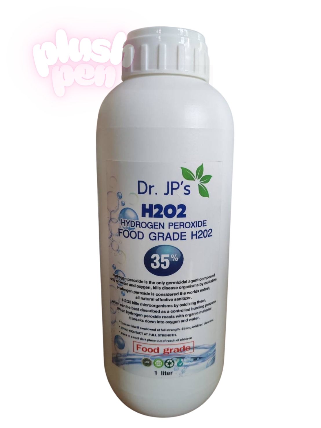 H2O2 Hydrogen Peroxide Food Grade 1000ml. | Shopee Thailand