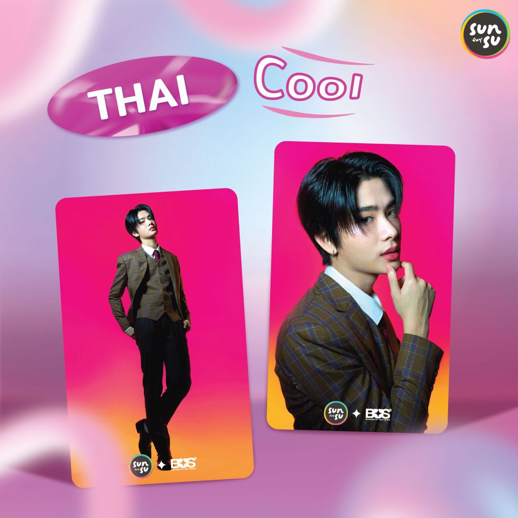 การ์ด SUNSU X BUS Set Suit & Gangster การ์ดซันซุเอ็กบัส (ชุดสูท ...