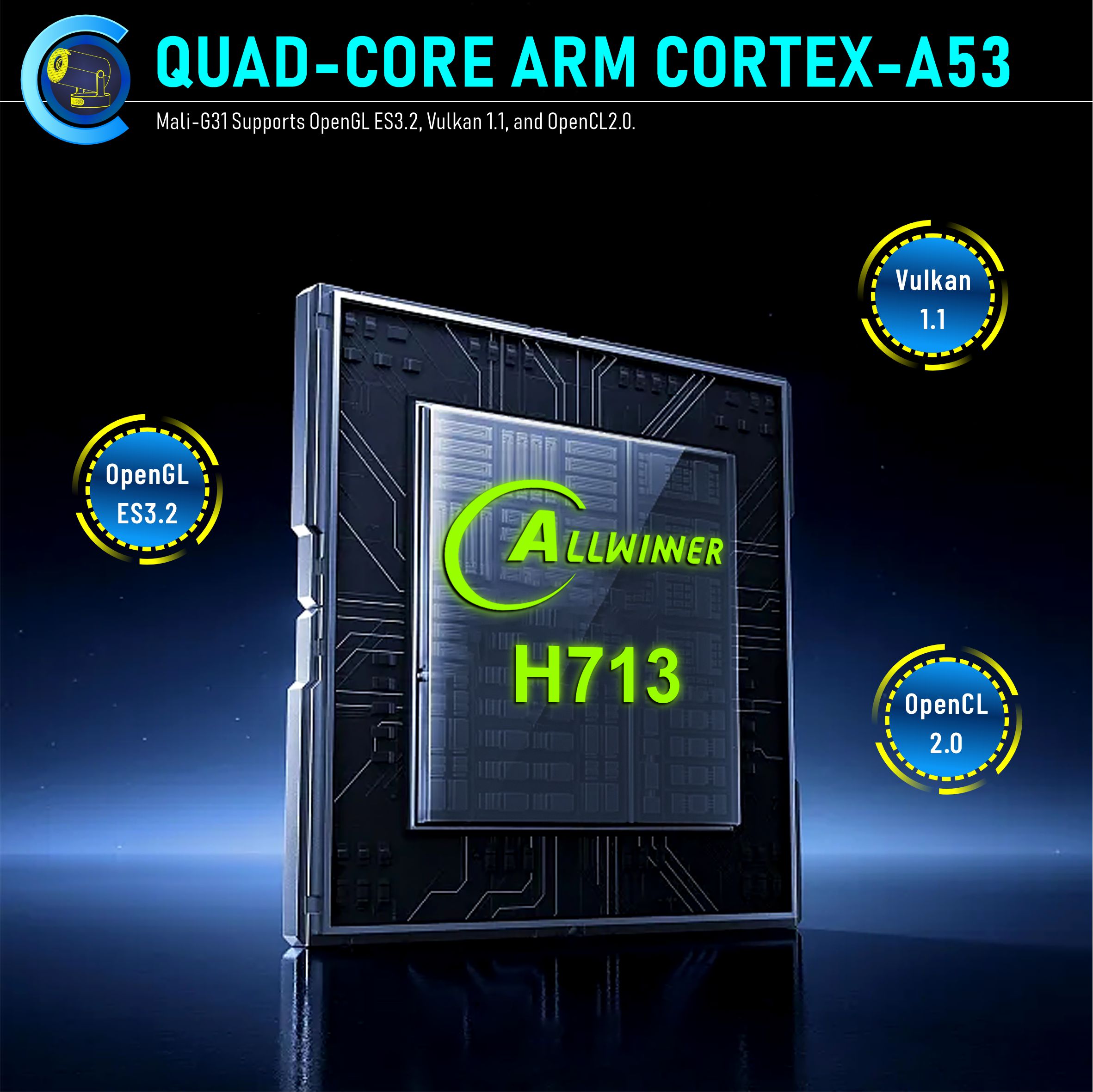 HY300 Ultra โปรเจคเตอร ์ แบบพกพา Android 11 270° ฟรีมุมบลูทูธ 5.0 130 ...