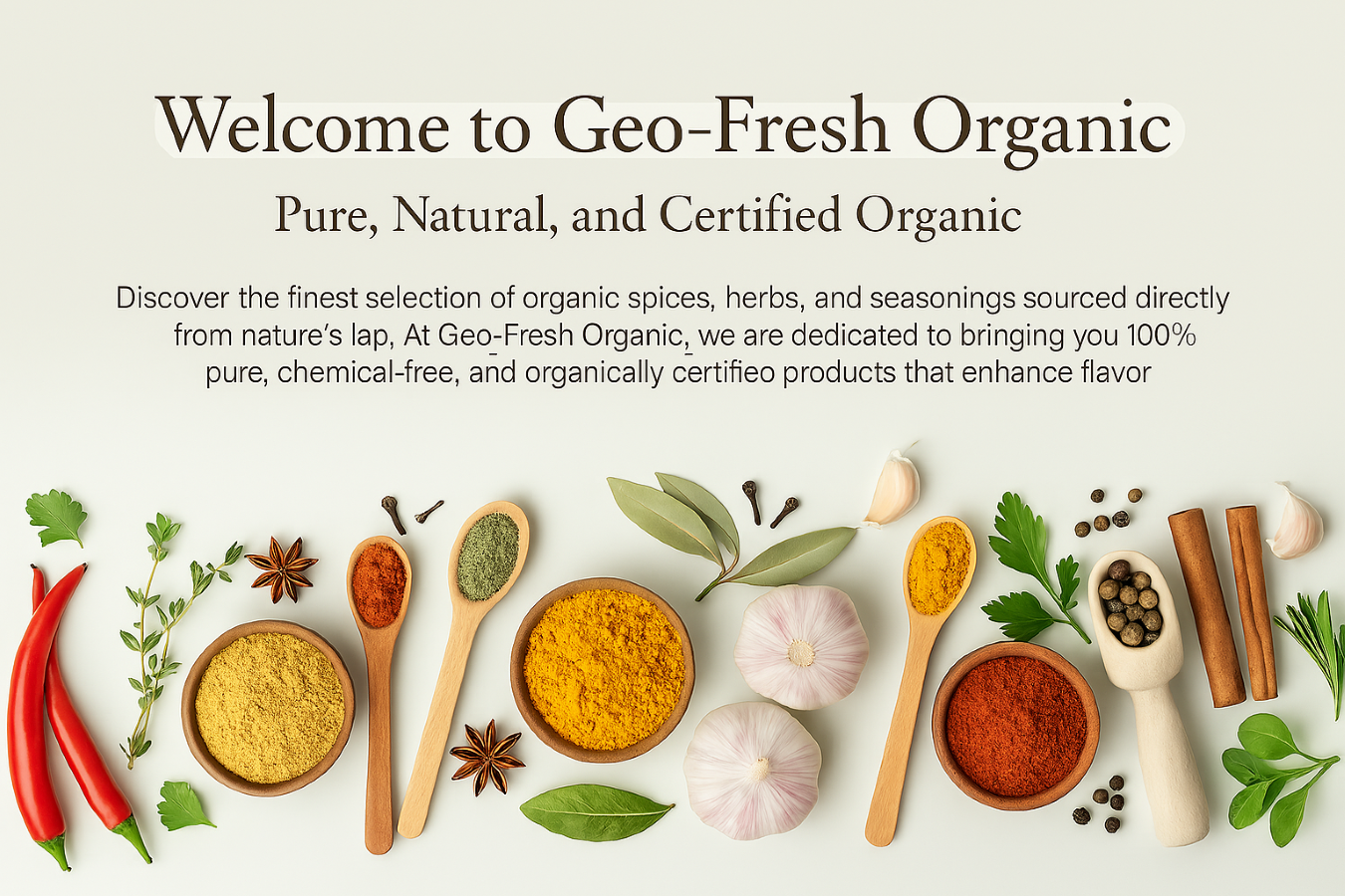 พริกคาเยนป่น ออร์แกนิค, Geo-Fresh Organic Cayenne Powder | Shopee Thailand