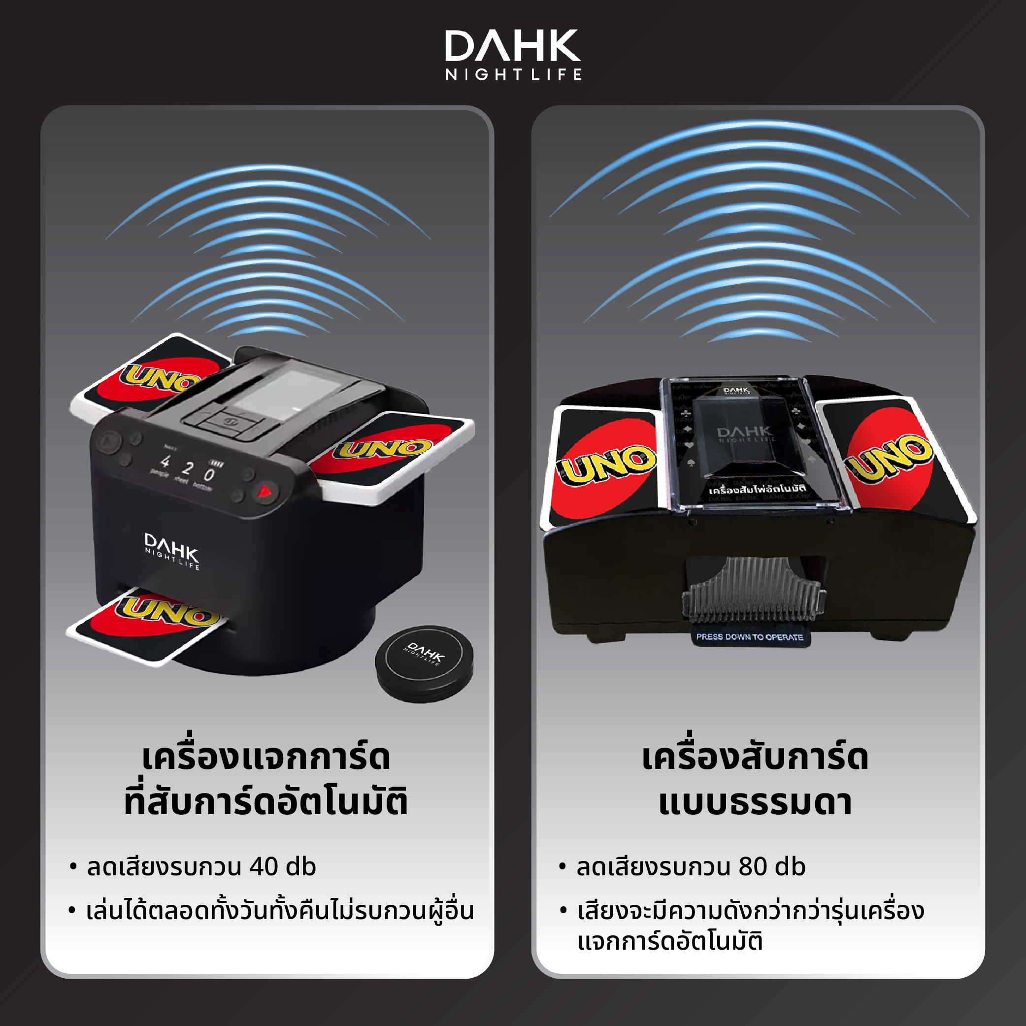 [ประกัน1ปี] เครื่องแจกเกมส์การ์ดอัตโนมัติ Card dealing machine DAHK (มี ...