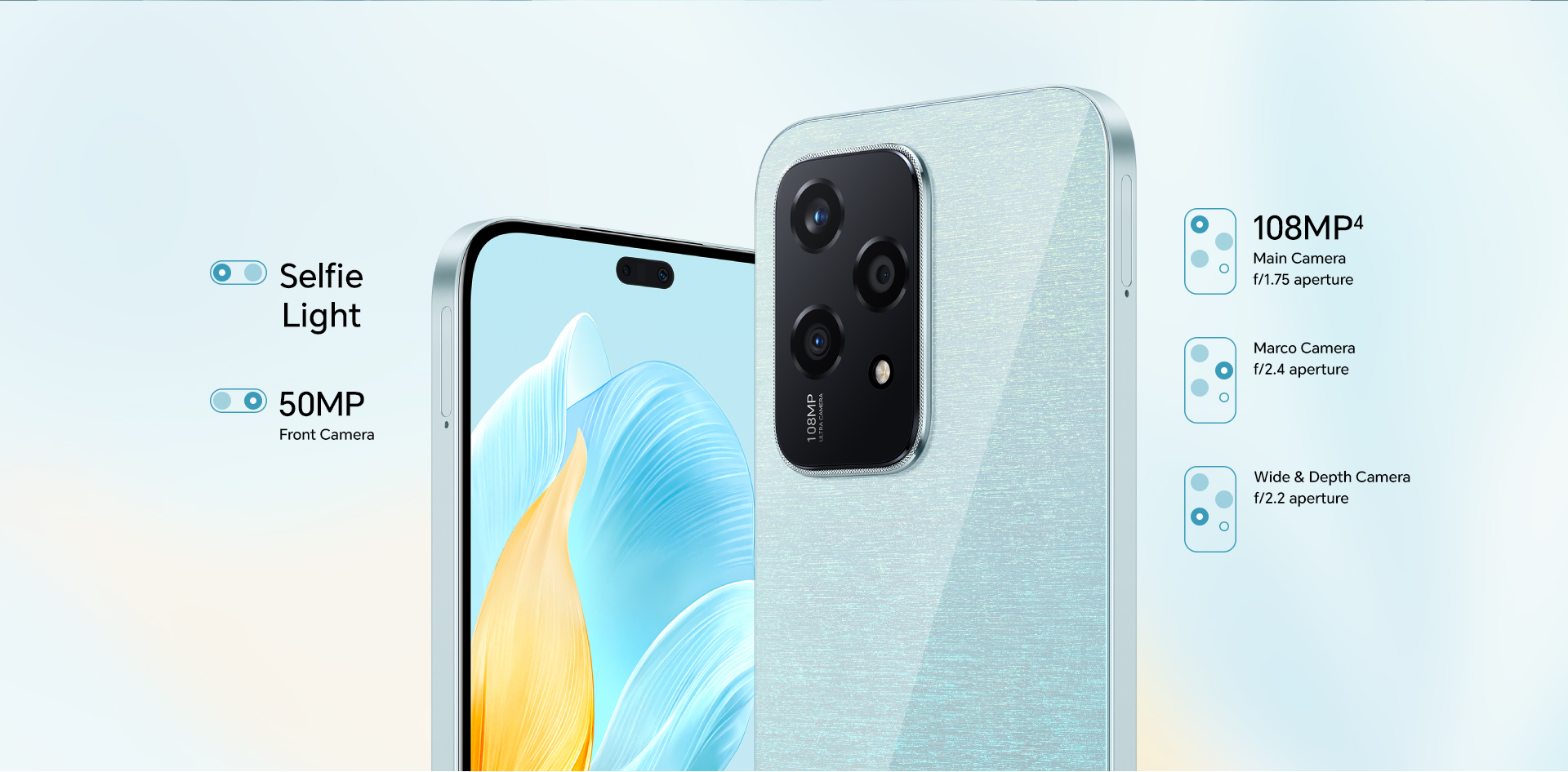 HONOR 200 Lite | 12+256 GB | MediaTek 6080 l The Ai Portrait Master 108MP และ 50MP*3
