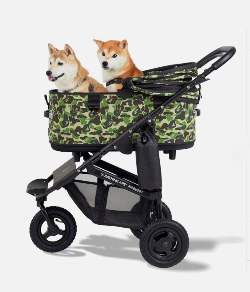 พร้อมส่ง AIRBUGGY DOME3 LARGE A BATHING APE Pet Stroller รถเข็น