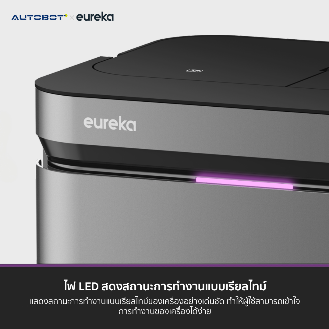AUTOBOT x Eureka J15 หุ่นยนต์ดูดฝุ่นถูพื้น IntelliView™ AI แรงดู 16,200PA ScrubExtend™