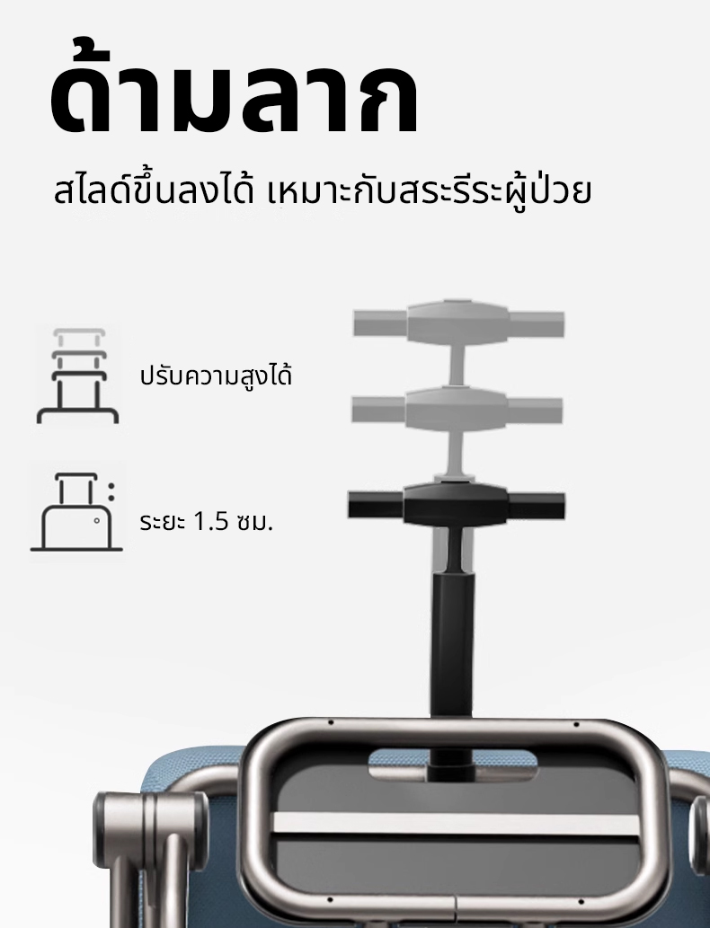 Synergy > รุ่น INSPIRE 17 > รถเข็นไฟฟ้าพับได้ น้ำหนักเบา 17 กก. > เพื่อการเคลื่อนที่อิสระ พกพาสะดวก
