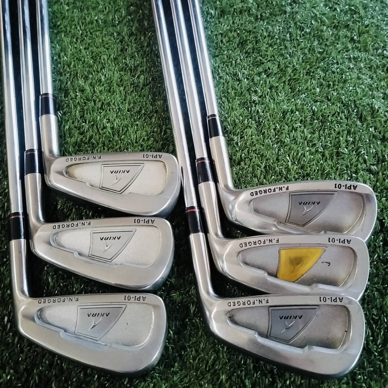 [ผ่อน] ** ขาดเหล็ก 7 และ 9 * ลดพิเศษ** ชุดเหล็ก AKIRA API-01 FN FORGED ...